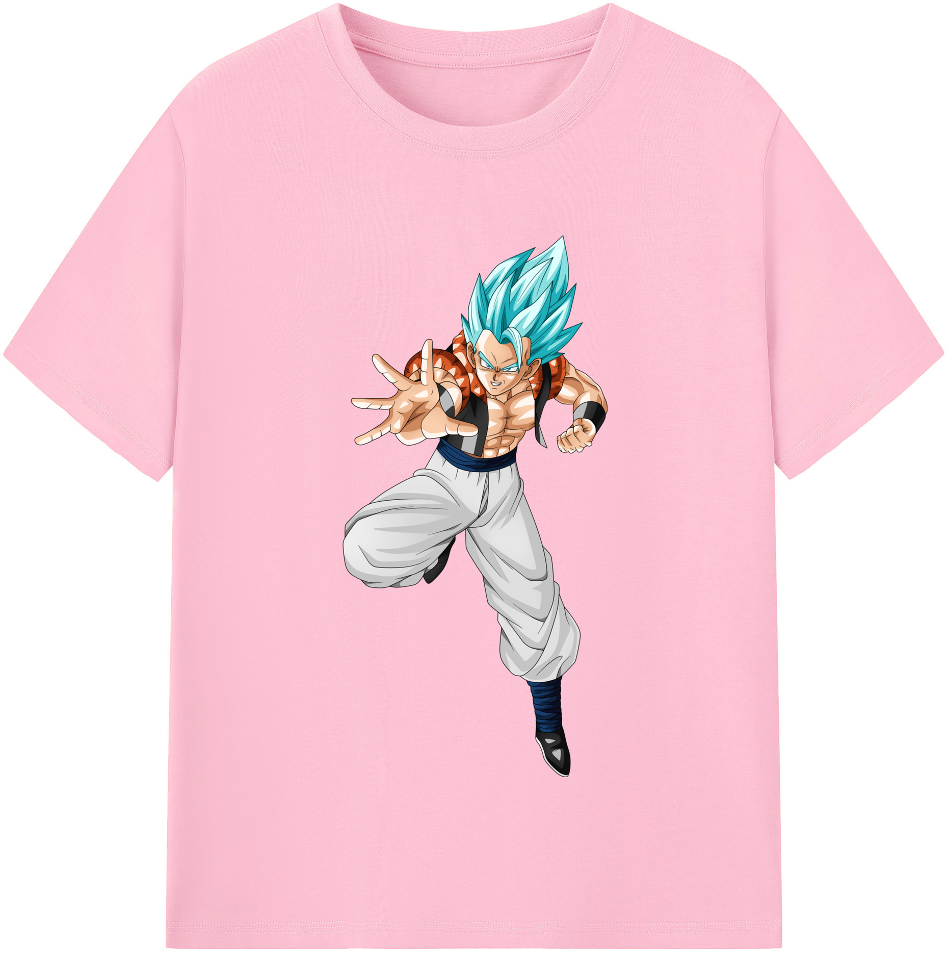 （画像用） ドラゴンボール ベジータ四世（Bejīta Yonsei）DRAGON BALL Vegeta IV 綿100％半袖Tシャツ（フロントプリント）