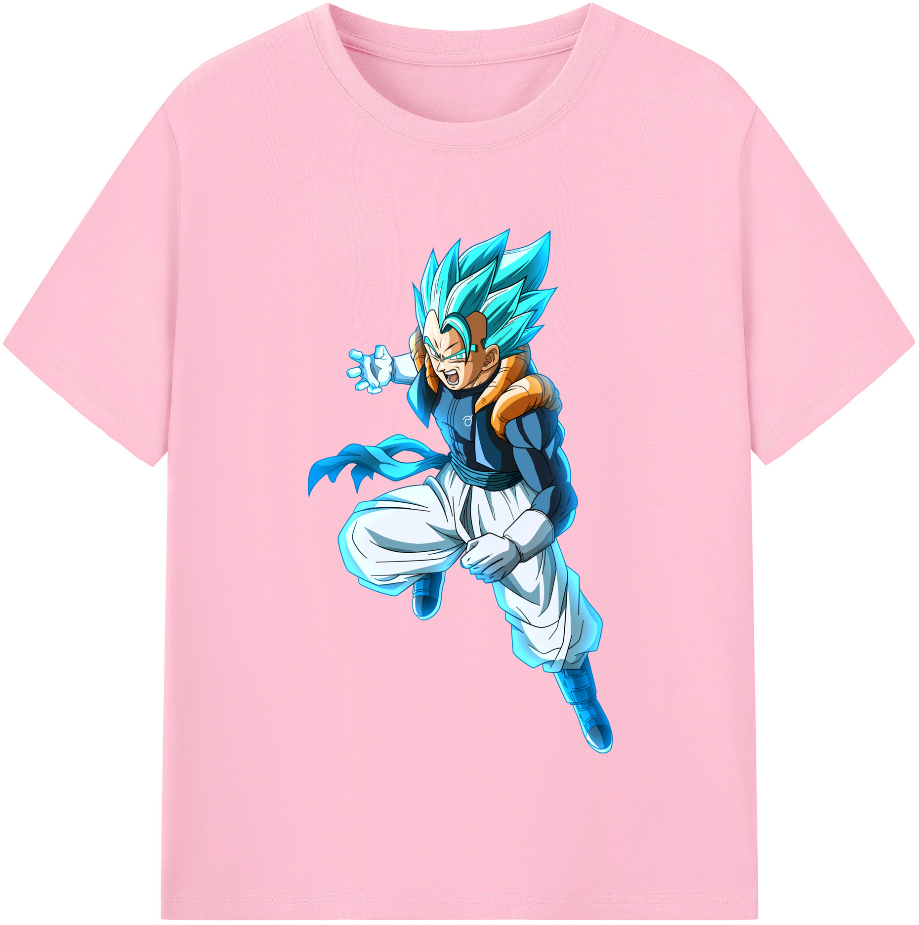 （画像用） ドラゴンボール ベジータ四世（Bejīta Yonsei）DRAGON BALL Vegeta IV 綿100％半袖Tシャツ（フロントプリント）