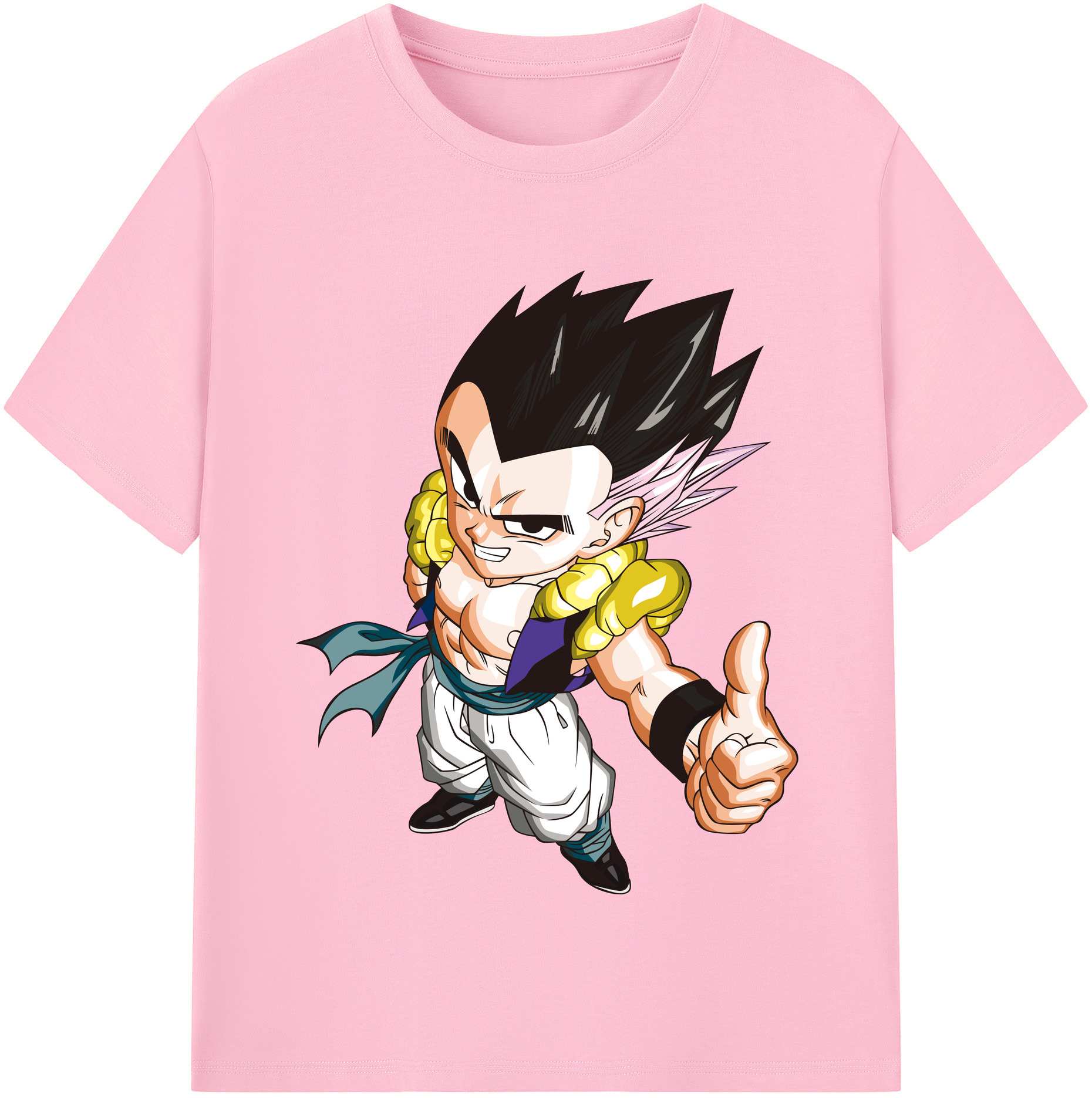 （画像用） ドラゴンボール ベジータ四世（Bejīta Yonsei）DRAGON BALL Vegeta IV 綿100％半袖Tシャツ（フロントプリント）
