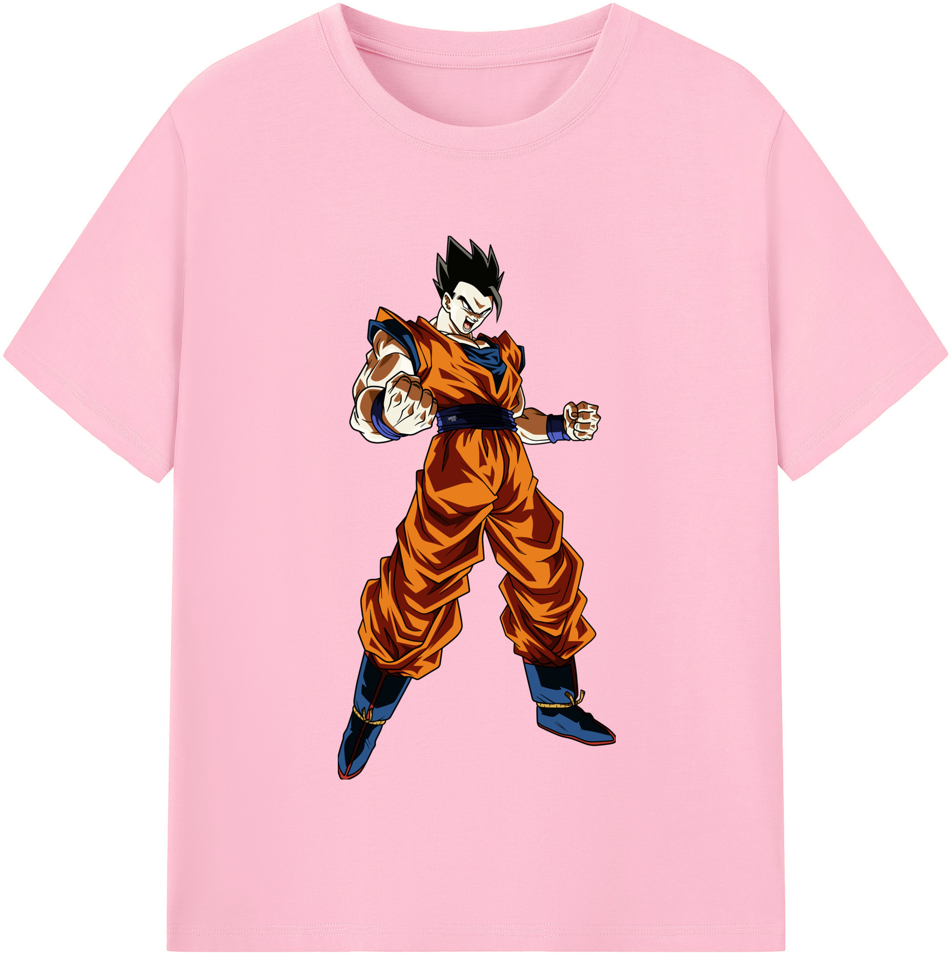 （画像用） ドラゴンボール 孫 悟飯（そんごはん）DRAGON BALL Son Gohan 綿100％半袖Tシャツ（フロントプリント）