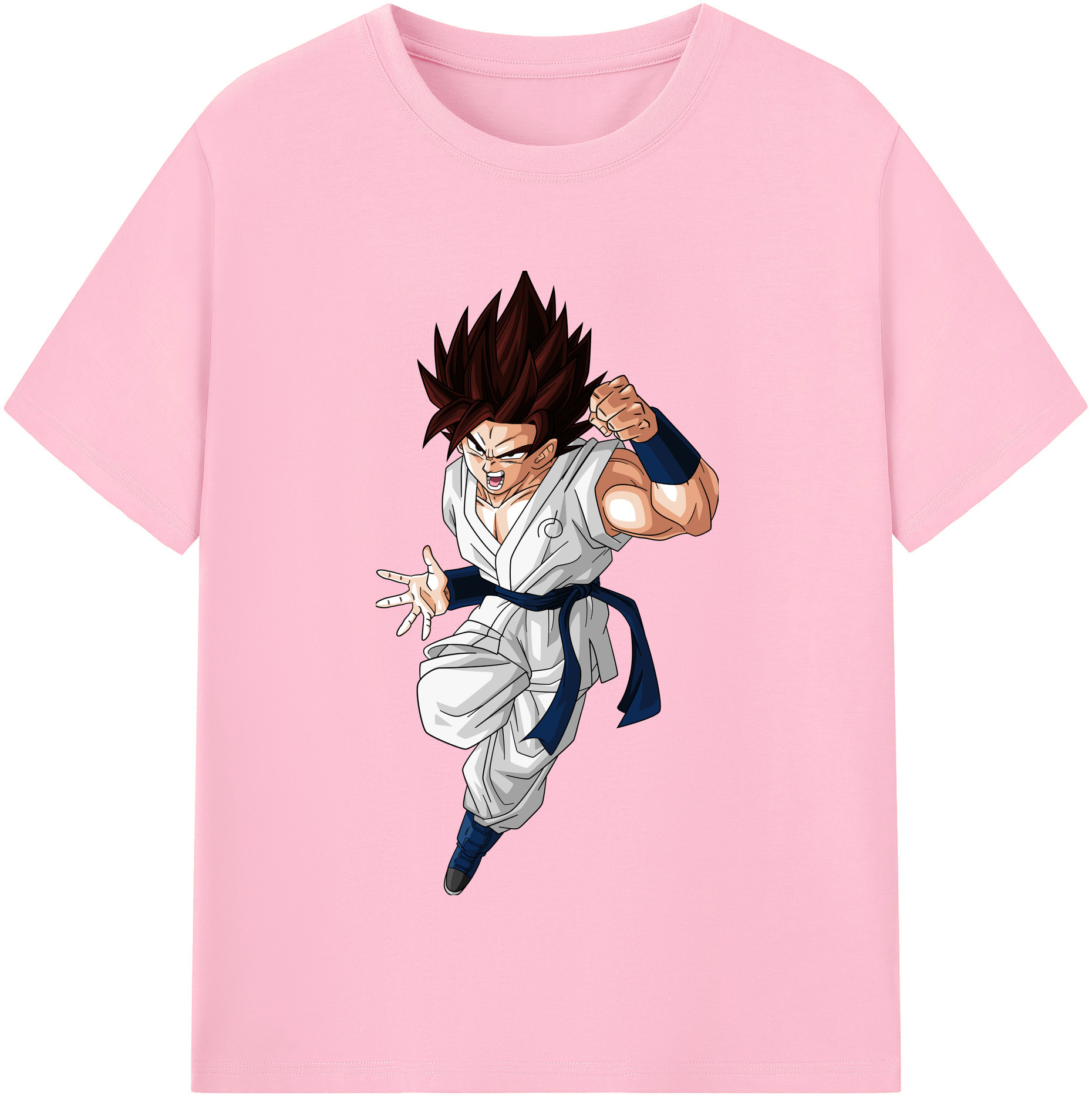 （画像用） ドラゴンボール 孫 悟飯（そんごはん）DRAGON BALL Son Gohan 綿100％半袖Tシャツ（フロントプリント）