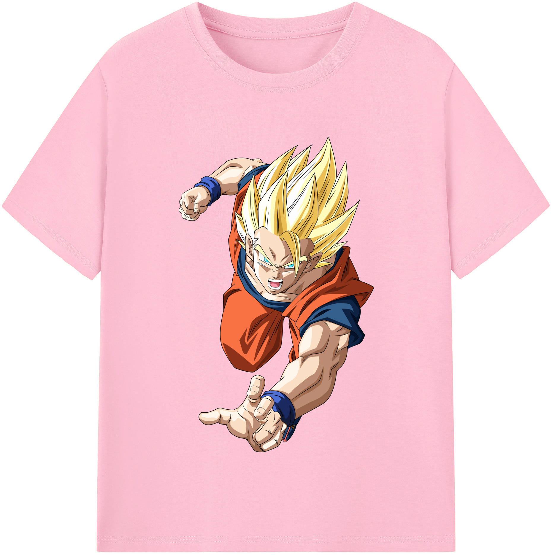 （画像用） ドラゴンボール 孫 悟飯（そんごはん）DRAGON BALL Son Gohan 綿100％半袖Tシャツ（フロントプリント）