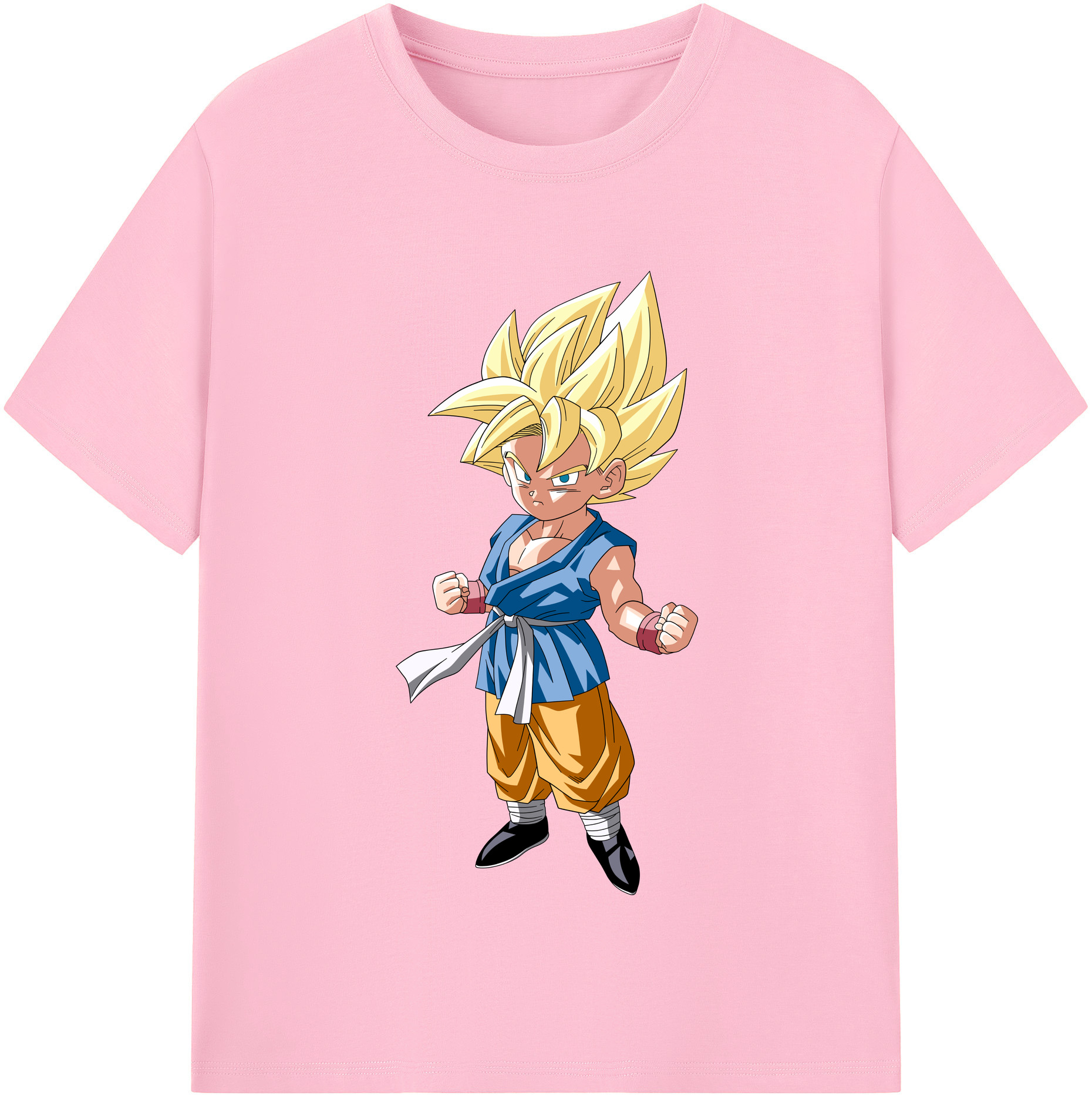 （画像用） ドラゴンボール 孫 悟飯（そんごはん）DRAGON BALL Son Gohan 綿100％半袖Tシャツ（フロントプリント）