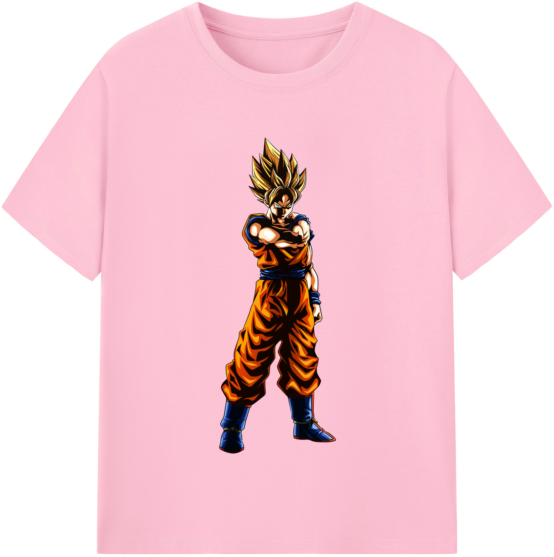 （画像用） ドラゴンボール 孫 悟飯（そんごはん）DRAGON BALL Son Gohan 綿100％半袖Tシャツ（フロントプリント）