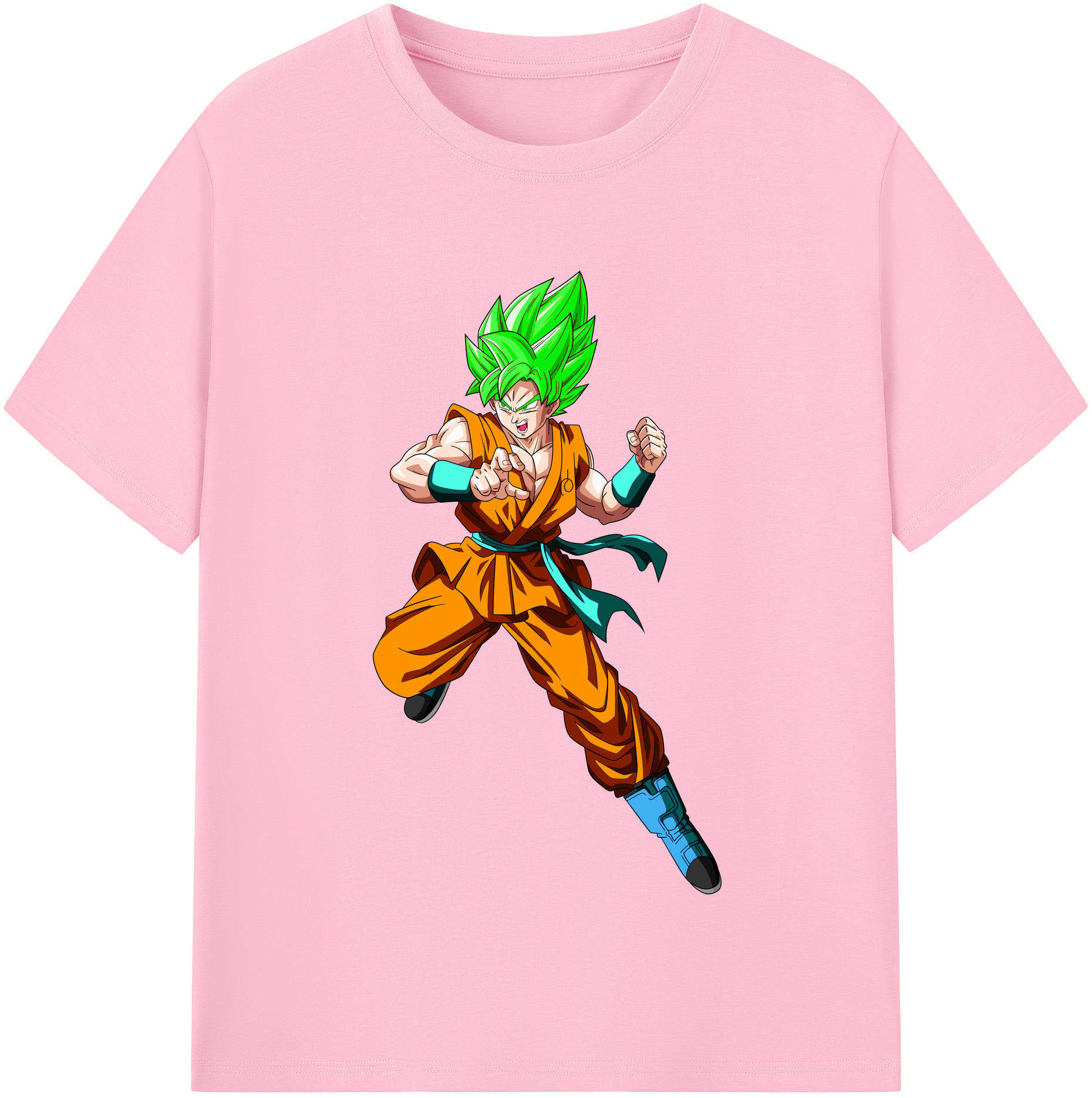 （画像用） ドラゴンボール 孫 悟飯（そんごはん）DRAGON BALL Son Gohan 綿100％半袖Tシャツ（フロントプリント）
