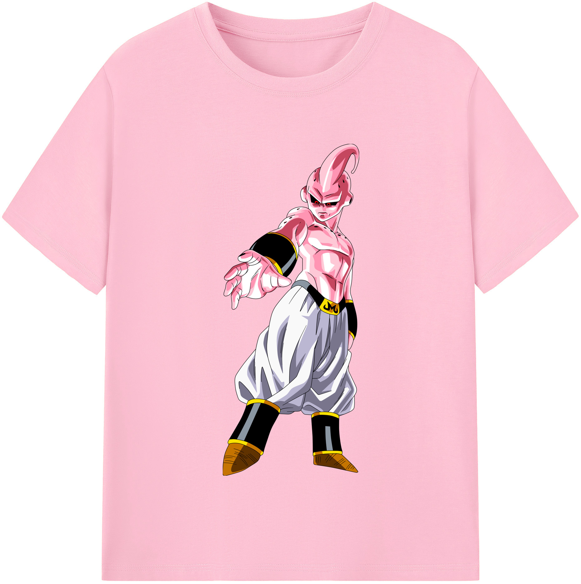 （画像用） ドラゴンボール 魔人ブウ DRAGON BALL Majin Buu 綿100％半袖Tシャツ（フロントプリント）