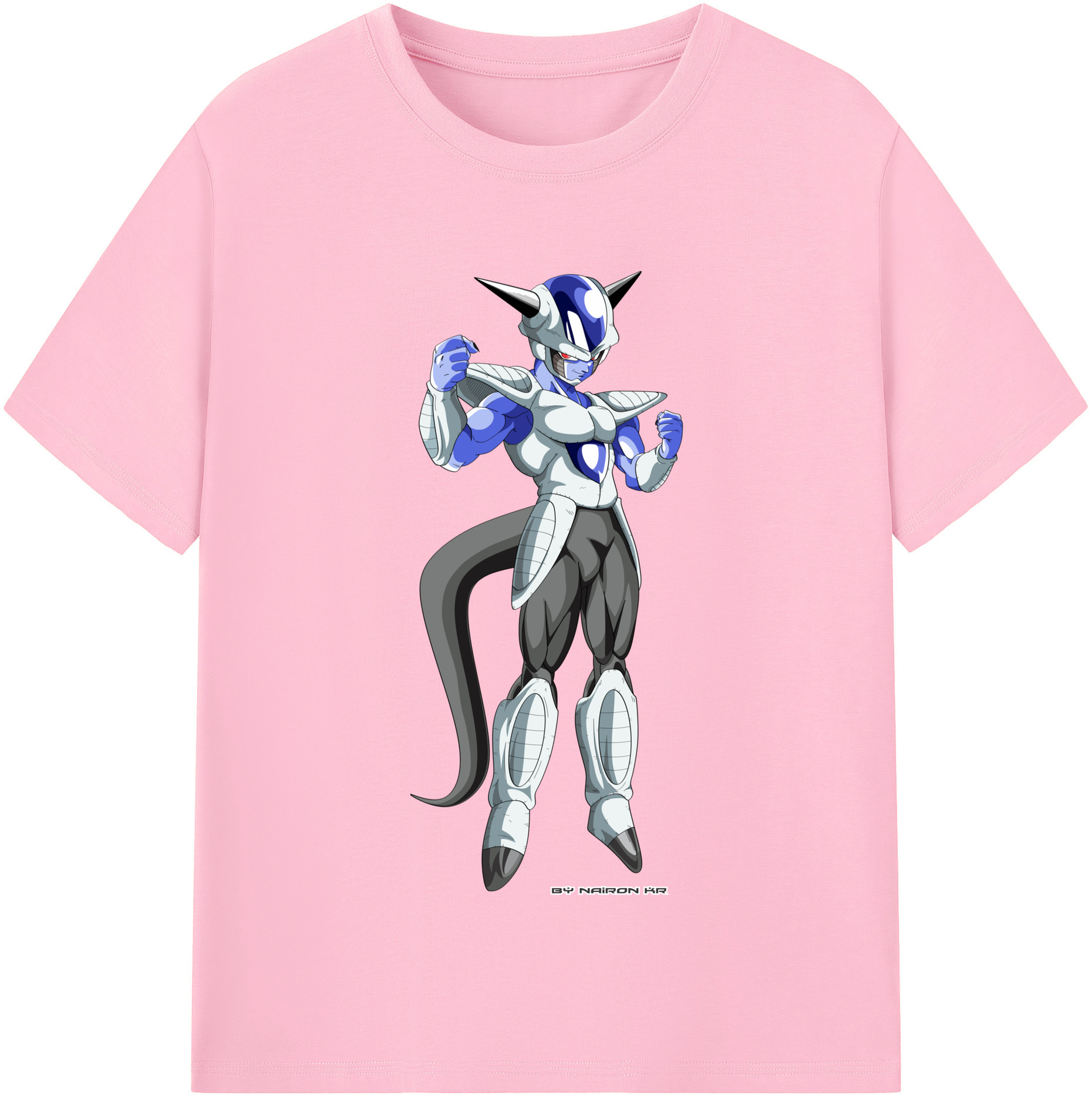 （画像用） ドラゴンボール フリーザ DRAGON BALL Frieza 綿100％半袖Tシャツ（フロントプリント）