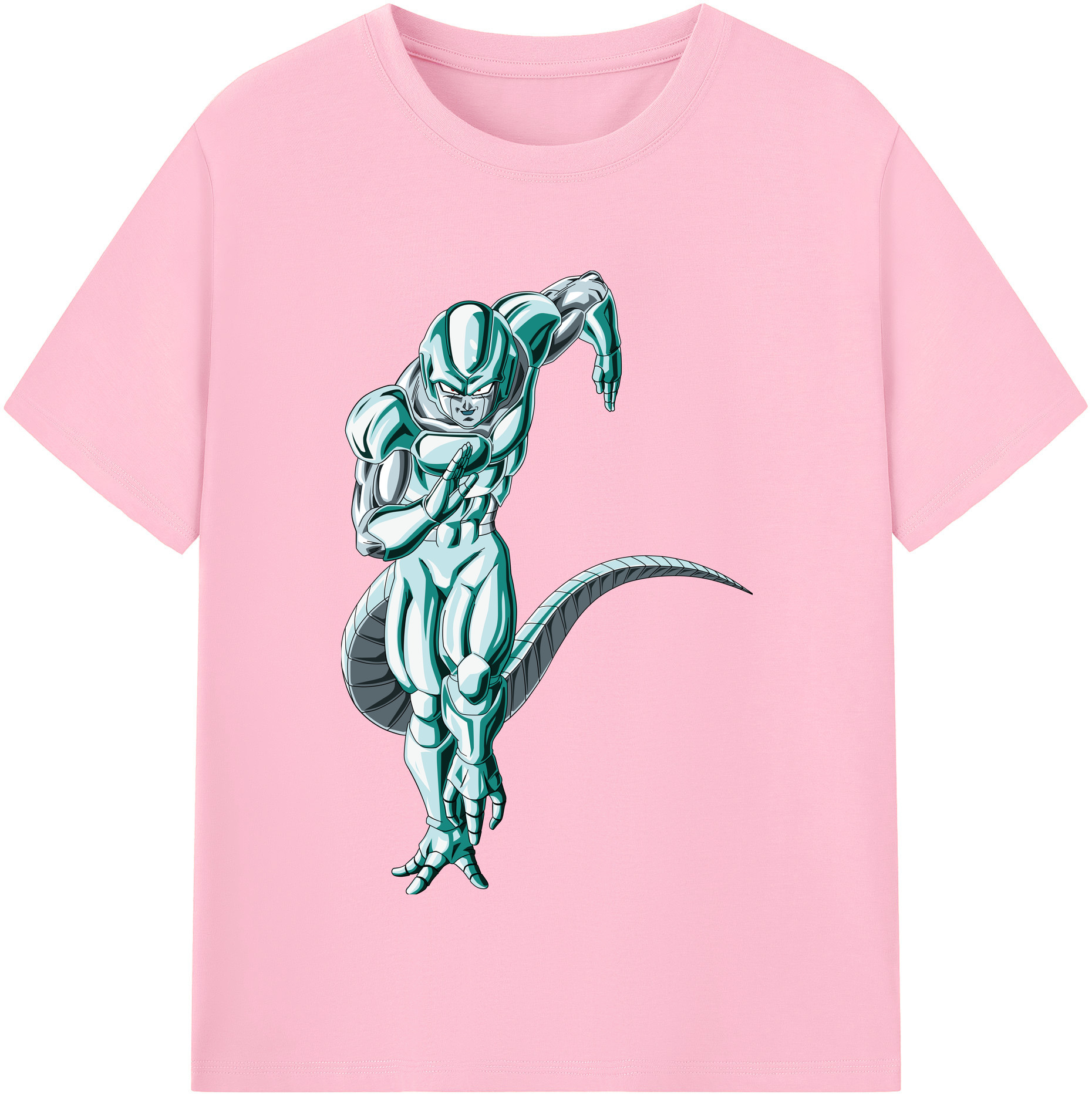 （画像用） ドラゴンボール フリーザ DRAGON BALL Frieza 綿100％半袖Tシャツ（フロントプリント）