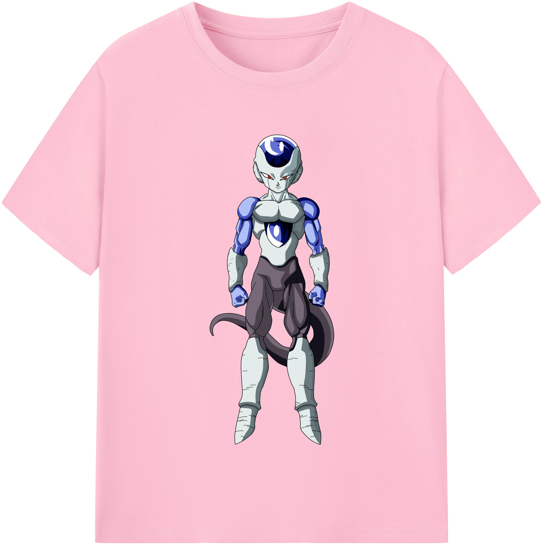 （画像用） ドラゴンボール フリーザ DRAGON BALL Frieza 綿100％半袖Tシャツ（フロントプリント）