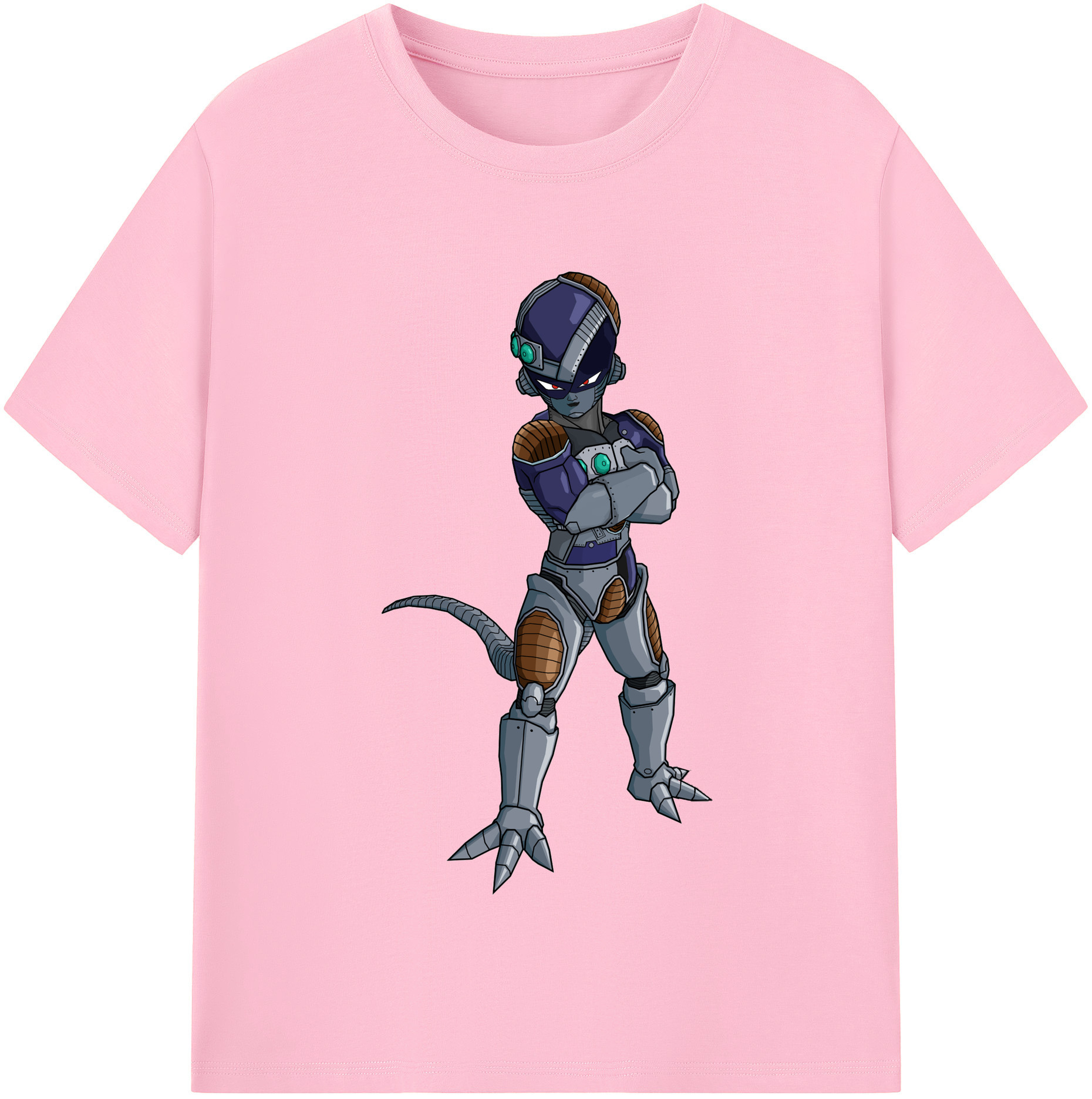 （画像用） ドラゴンボール フリーザ DRAGON BALL Frieza 綿100％半袖Tシャツ（フロントプリント）