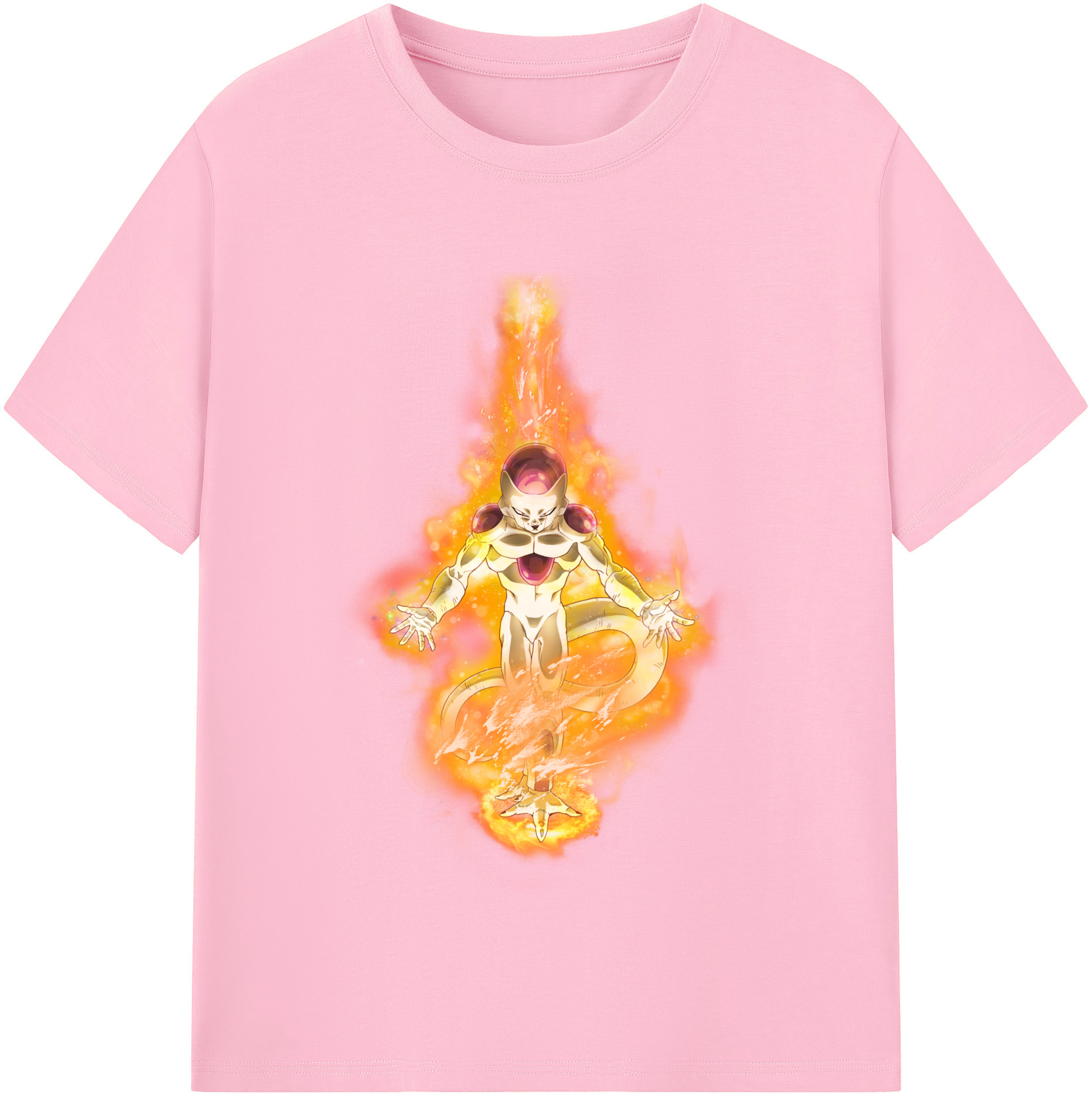 （画像用） ドラゴンボール フリーザ DRAGON BALL Frieza 綿100％半袖Tシャツ（フロントプリント）