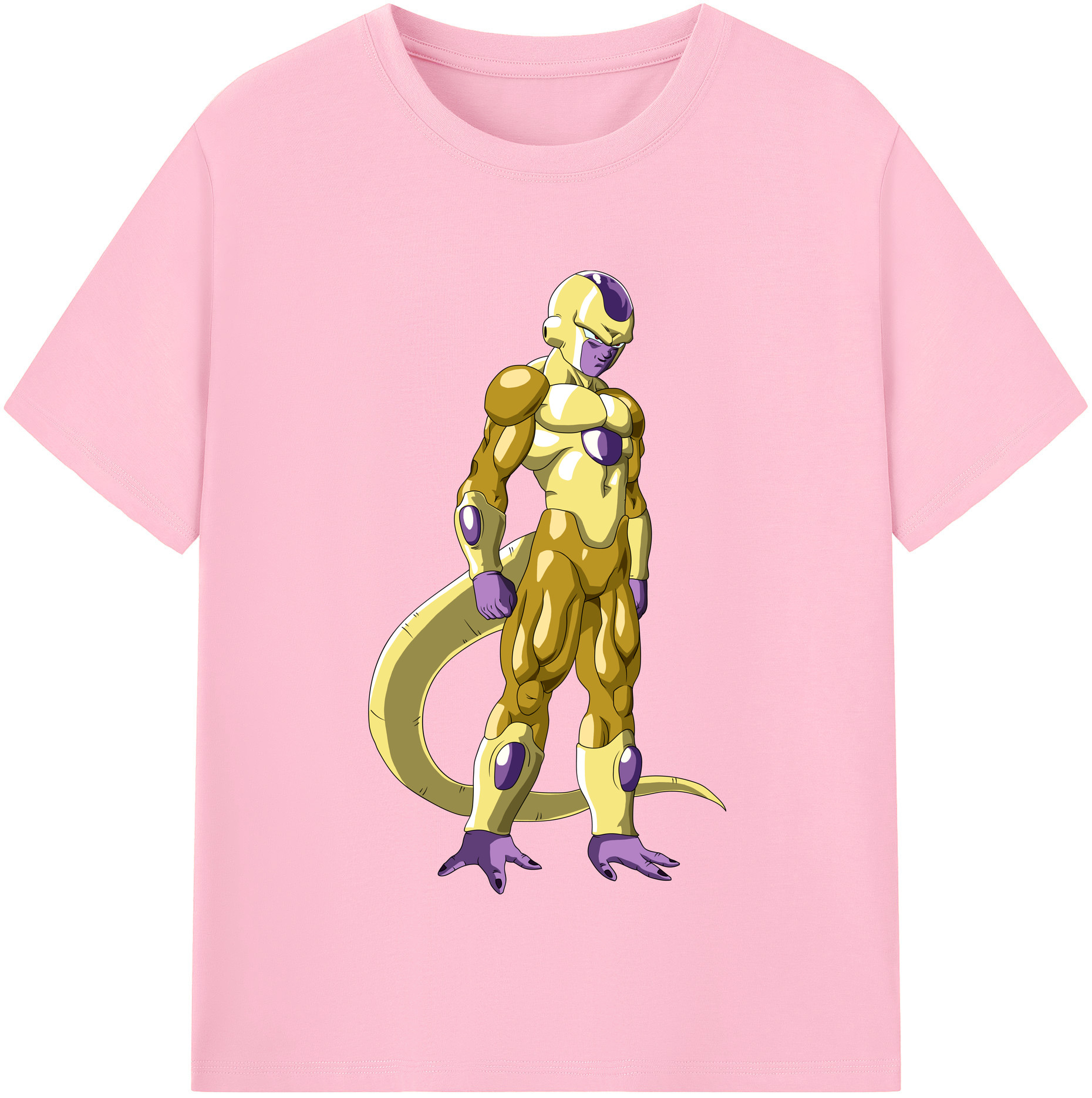 （画像用） ドラゴンボール フリーザ DRAGON BALL Frieza 綿100％半袖Tシャツ（フロントプリント）