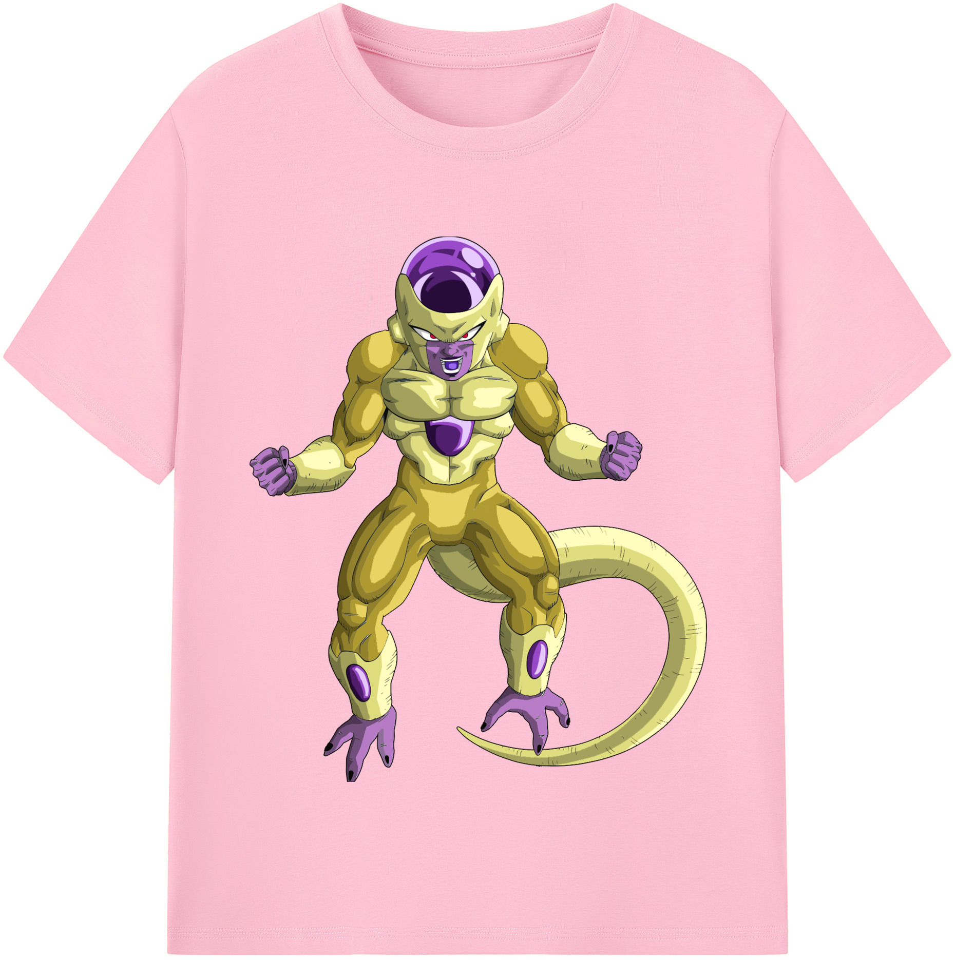（画像用） ドラゴンボール フリーザ DRAGON BALL Frieza 綿100％半袖Tシャツ（フロントプリント）