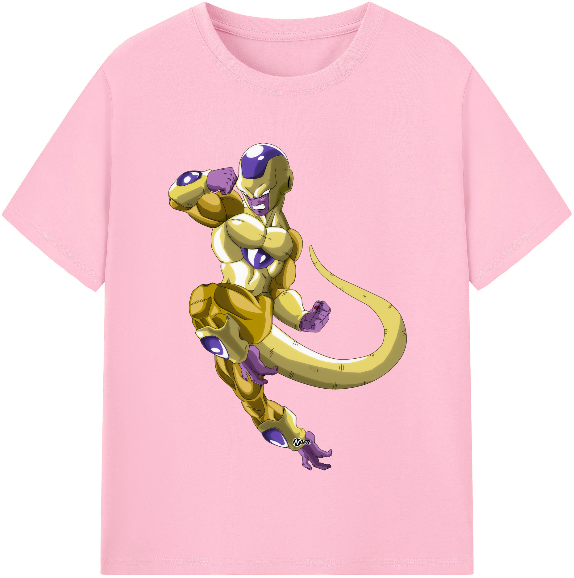 （画像用） ドラゴンボール フリーザ DRAGON BALL Frieza 綿100％半袖Tシャツ（フロントプリント）