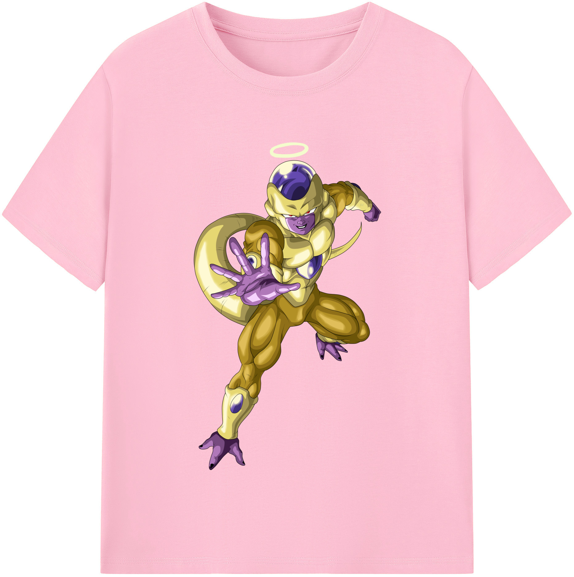 （画像用） ドラゴンボール フリーザ DRAGON BALL Frieza 綿100％半袖Tシャツ（フロントプリント）