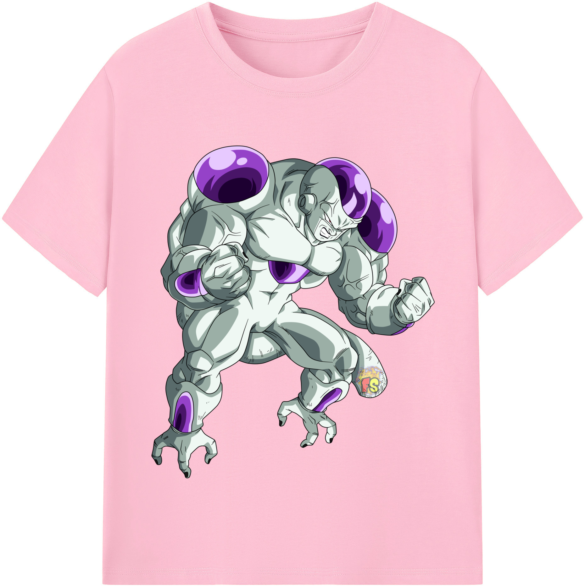 （画像用） ドラゴンボール フリーザ DRAGON BALL Frieza 綿100％半袖Tシャツ（フロントプリント）