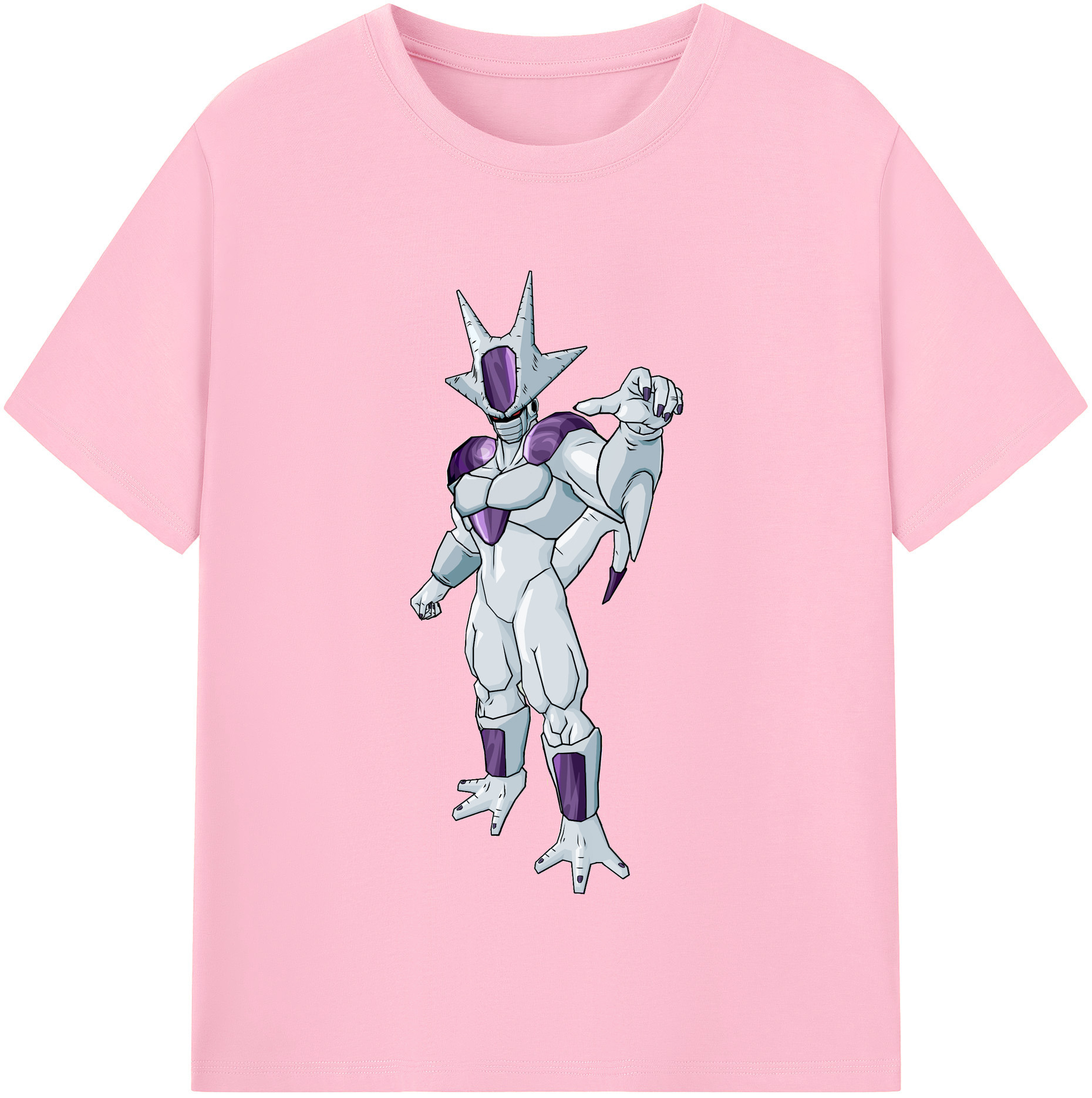 （画像用） ドラゴンボール クウラ DRAGON BALL Cooler Coora 綿100％半袖Tシャツ（フロントプリント）