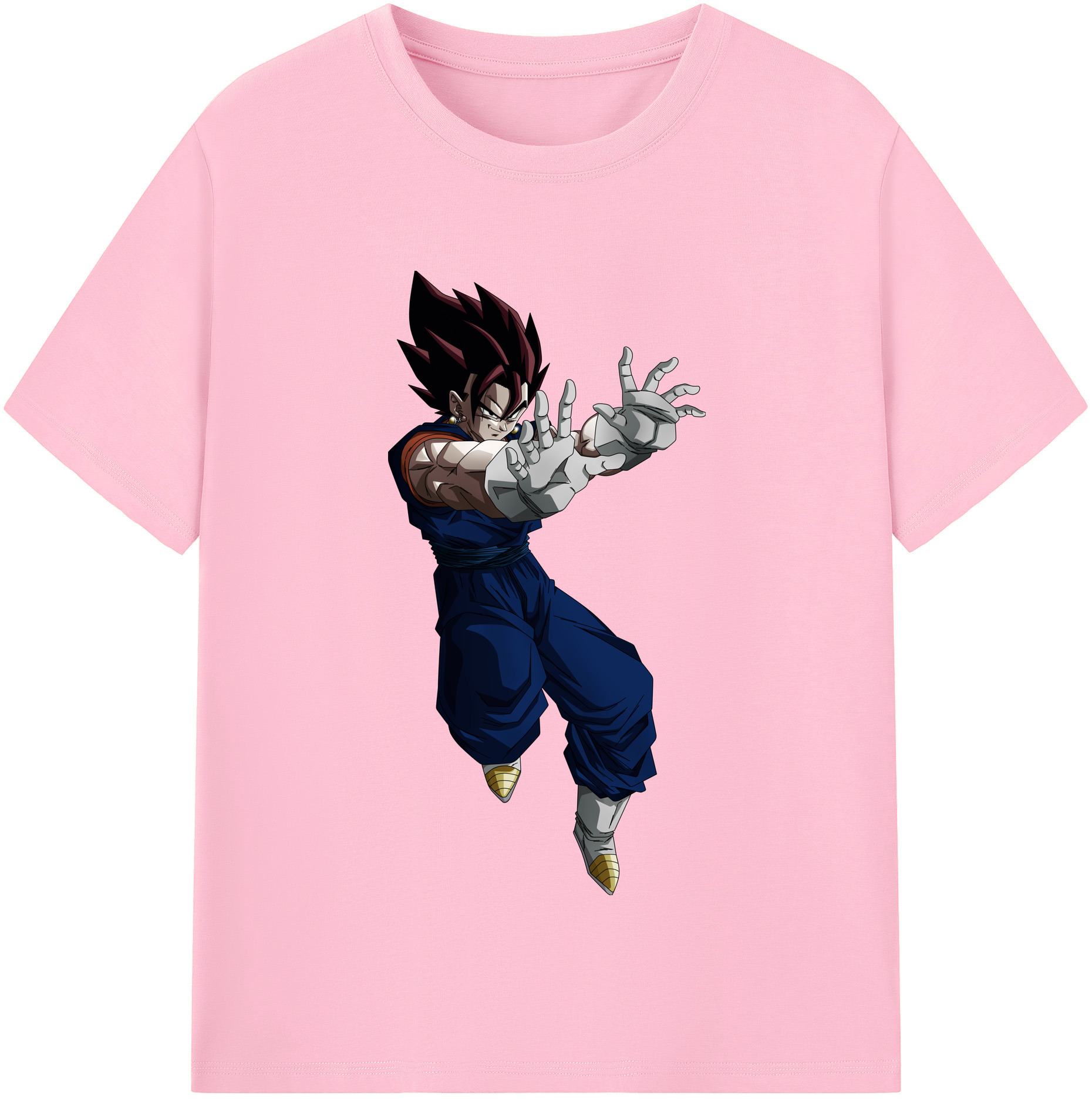 （画像用） ドラゴンボール ベジット DRAGON BALL Vegetto 綿100％半袖Tシャツ（フロントプリント）
