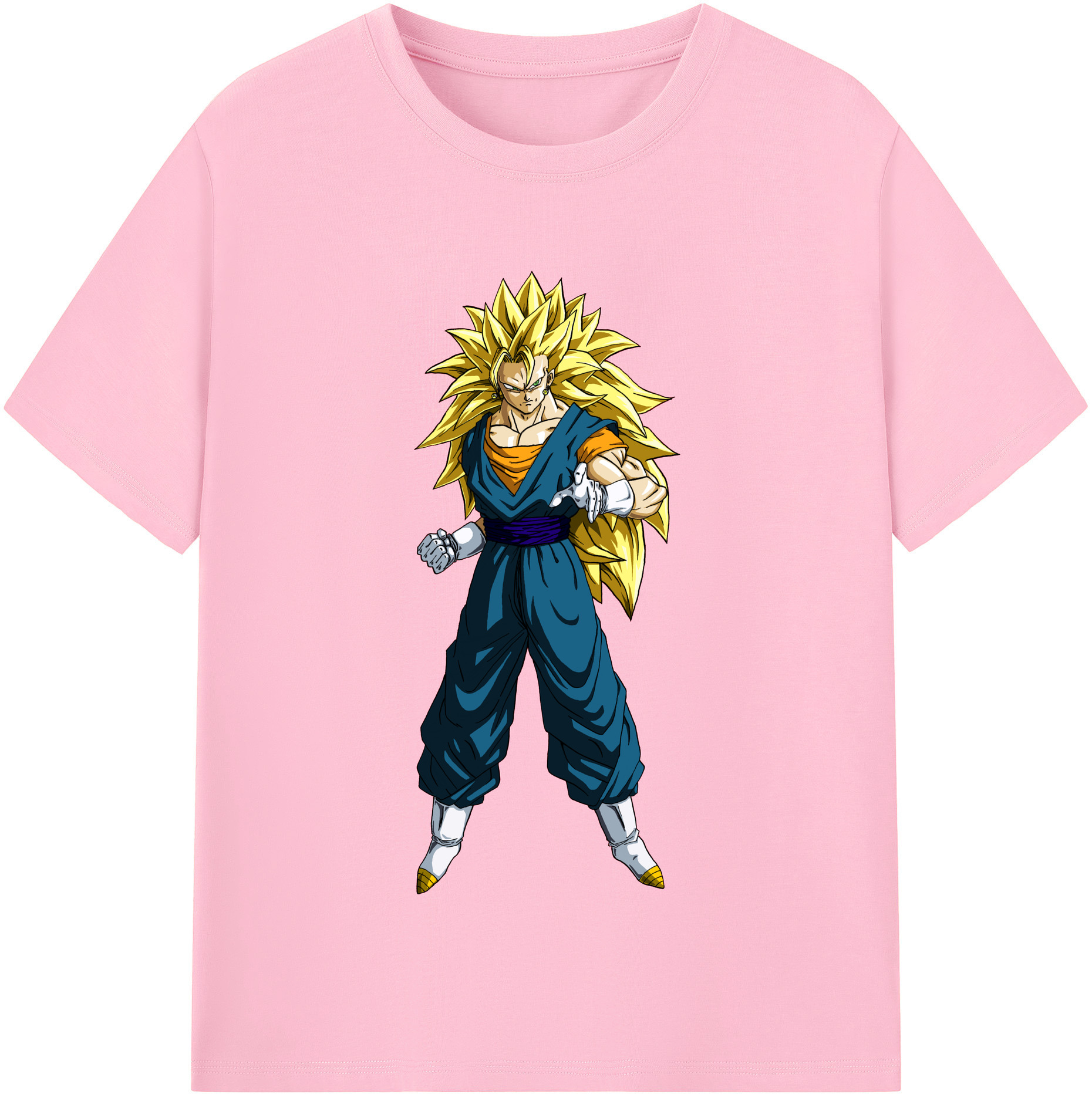 （画像用） ドラゴンボール ベジット DRAGON BALL Vegetto 綿100％半袖Tシャツ（フロントプリント）