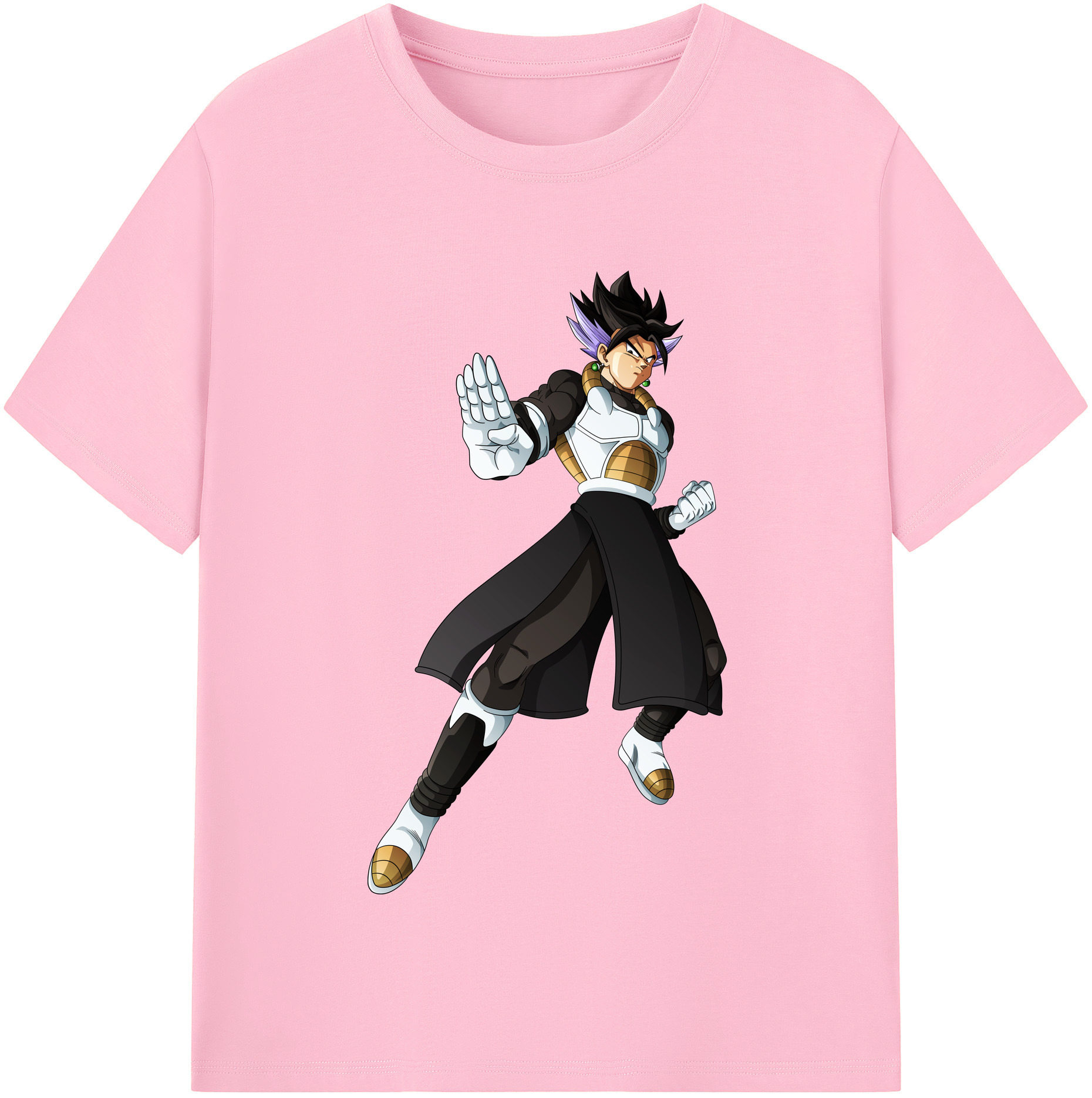 （画像用） ドラゴンボール ベジット DRAGON BALL Vegetto 綿100％半袖Tシャツ（フロントプリント）