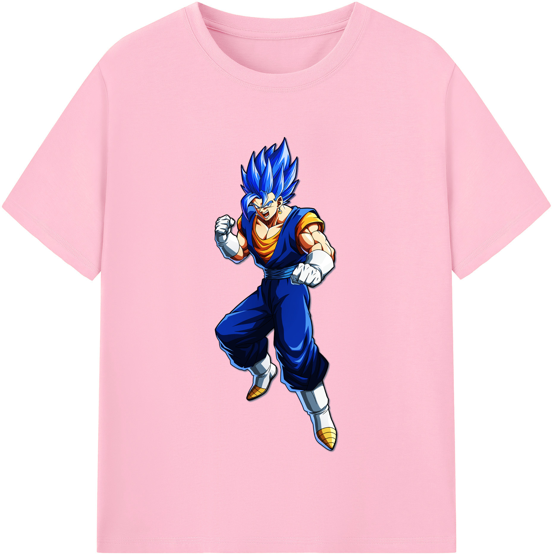 （画像用） ドラゴンボール ベジット DRAGON BALL Vegetto 綿100％半袖Tシャツ（フロントプリント）