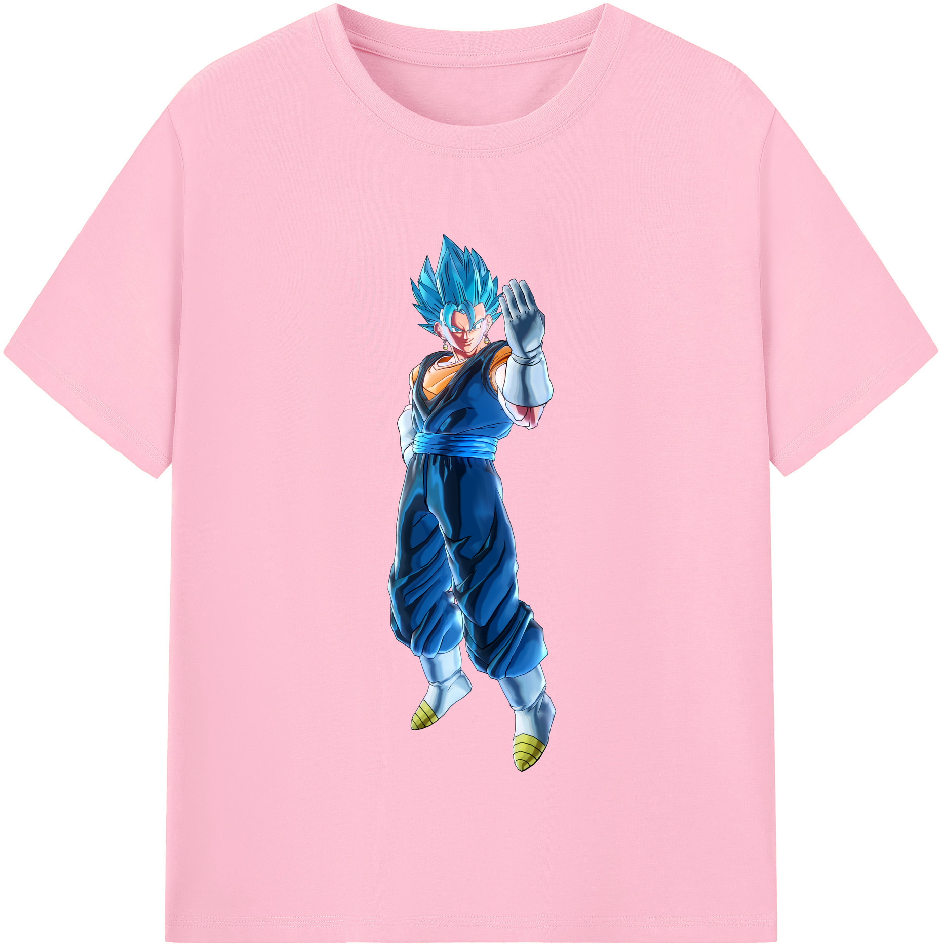 （画像用） ドラゴンボール ベジット DRAGON BALL Vegetto 綿100％半袖Tシャツ（フロントプリント）