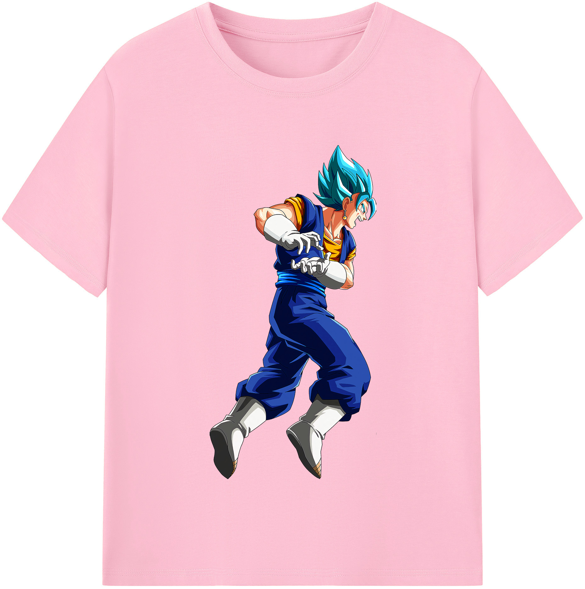 （画像用） ドラゴンボール ベジット DRAGON BALL Vegetto 綿100％半袖Tシャツ（フロントプリント）
