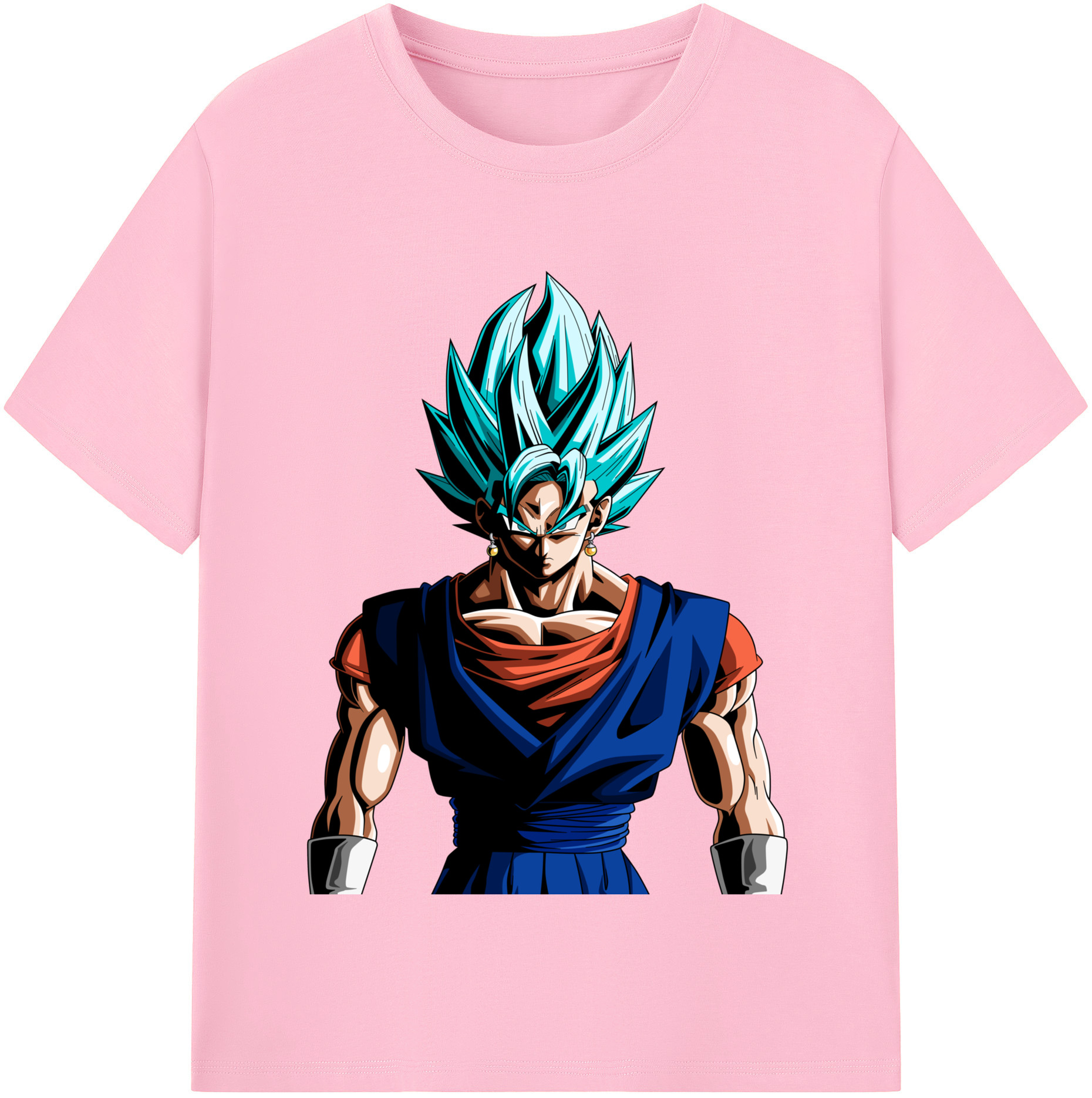 （画像用） ドラゴンボール ベジット DRAGON BALL Vegetto 綿100％半袖Tシャツ（フロントプリント）