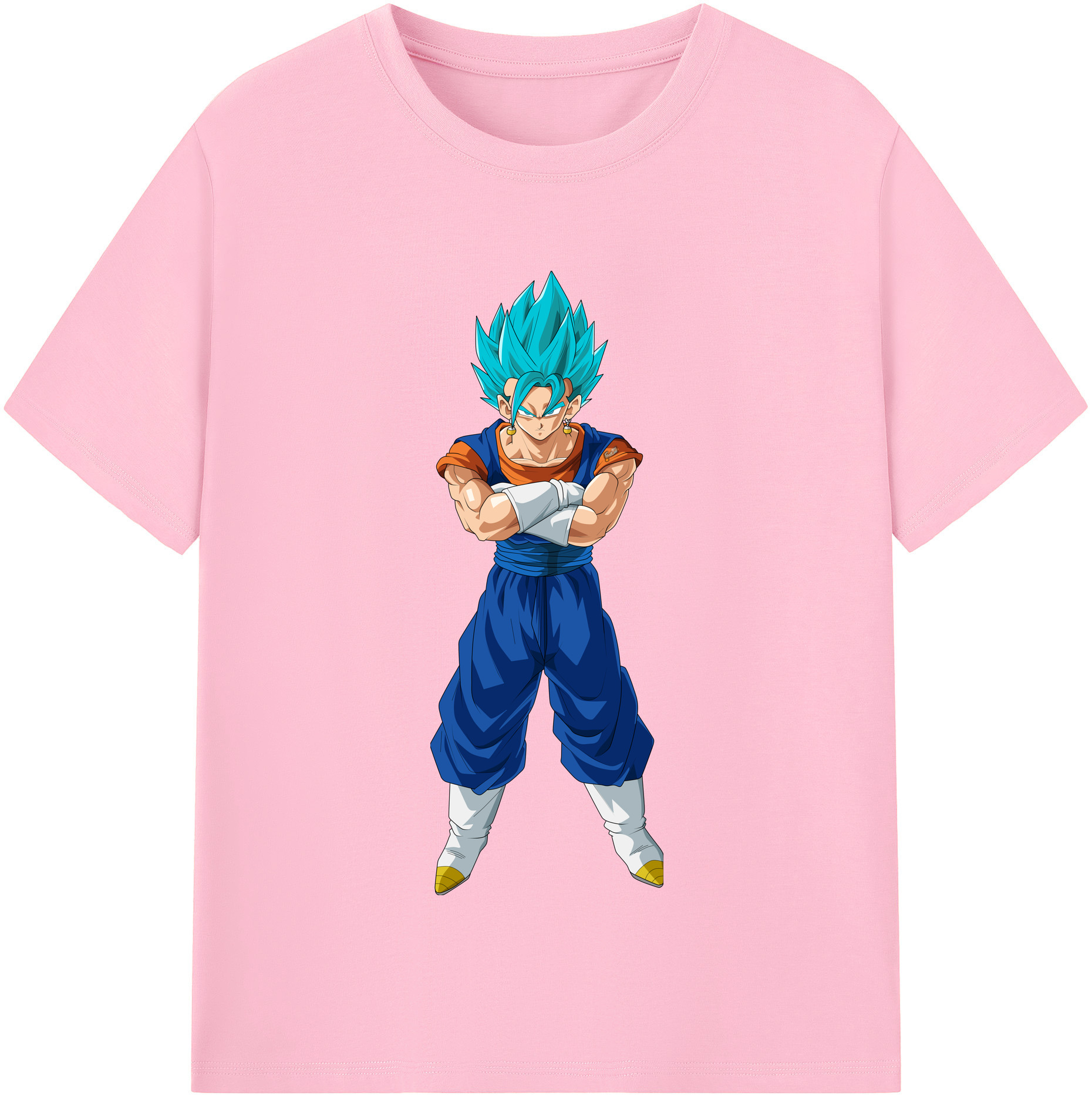 （画像用） ドラゴンボール ベジット DRAGON BALL Vegetto 綿100％半袖Tシャツ（フロントプリント）