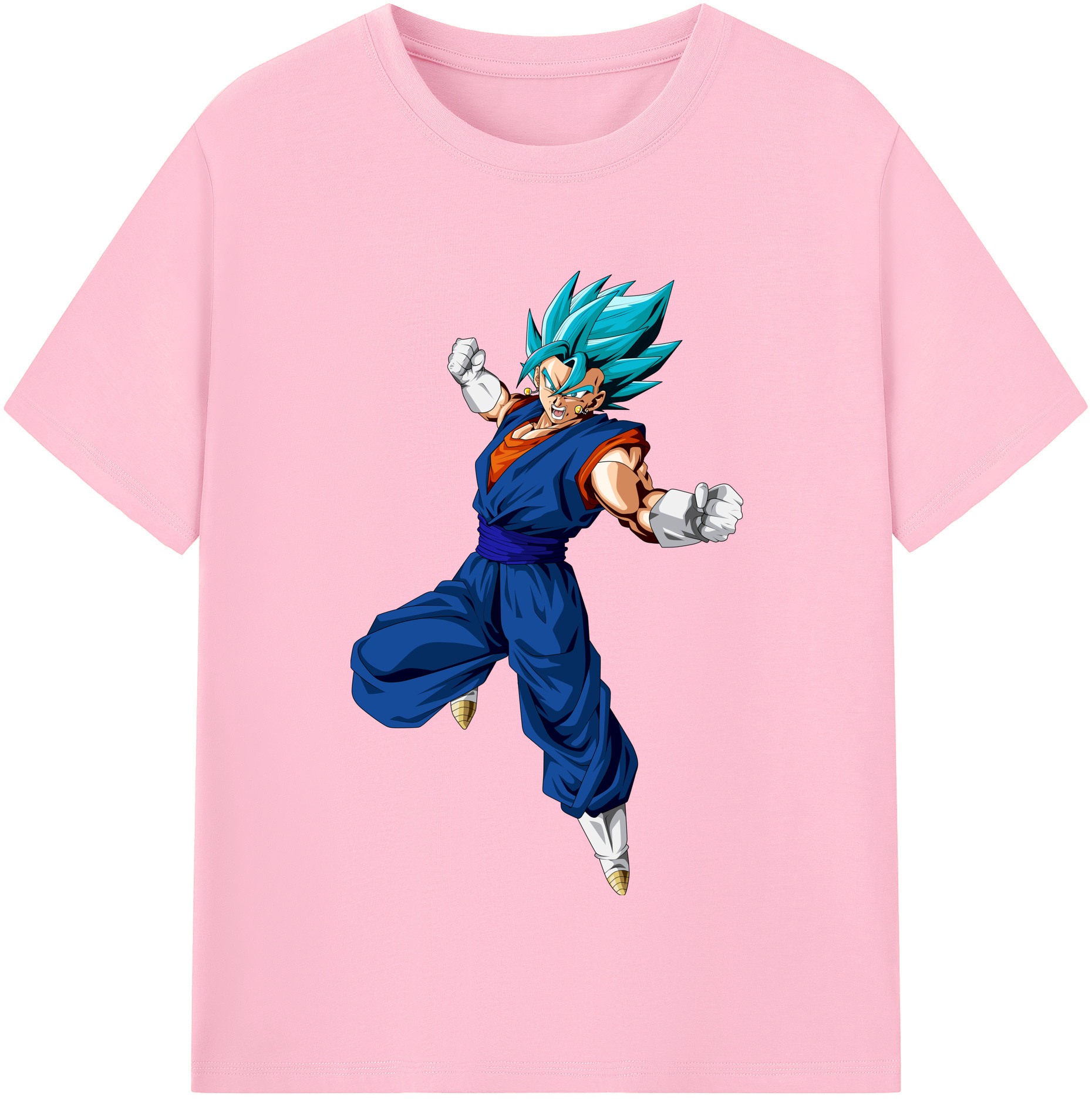 （画像用） ドラゴンボール ベジット DRAGON BALL Vegetto 綿100％半袖Tシャツ（フロントプリント）
