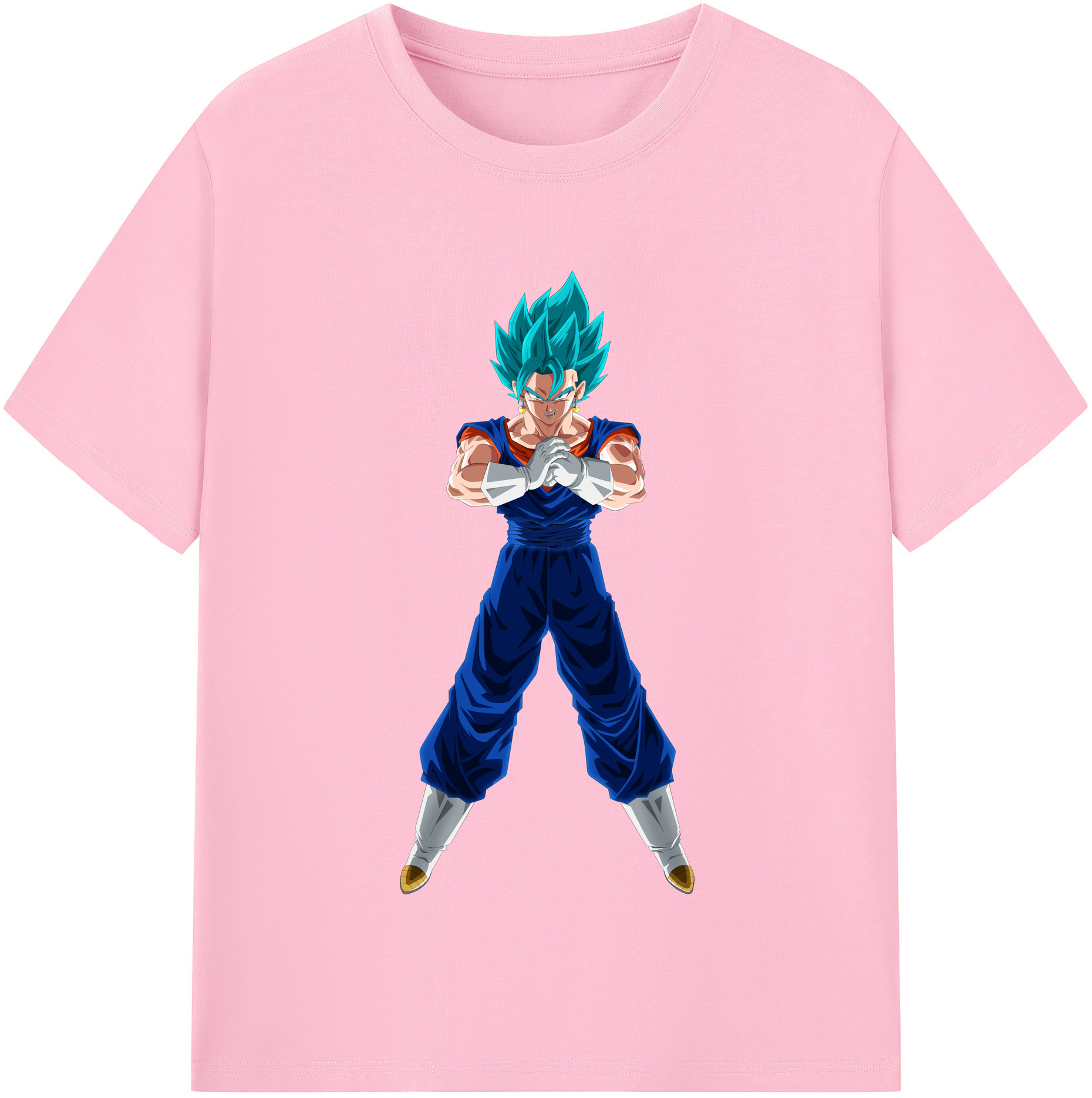 （画像用） ドラゴンボール ベジット DRAGON BALL Vegetto 綿100％半袖Tシャツ（フロントプリント）
