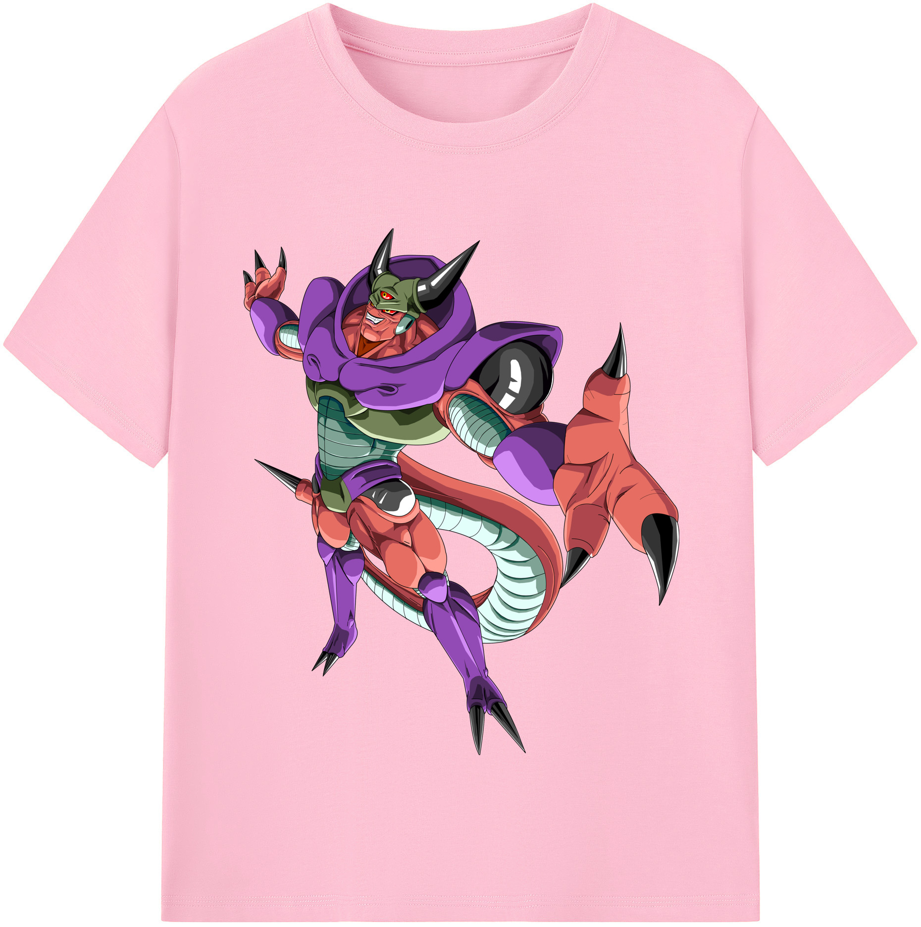 （画像用） ドラゴンボール ジャネンバ DRAGON BALL Janemba 綿100％半袖Tシャツ（フロントプリント）