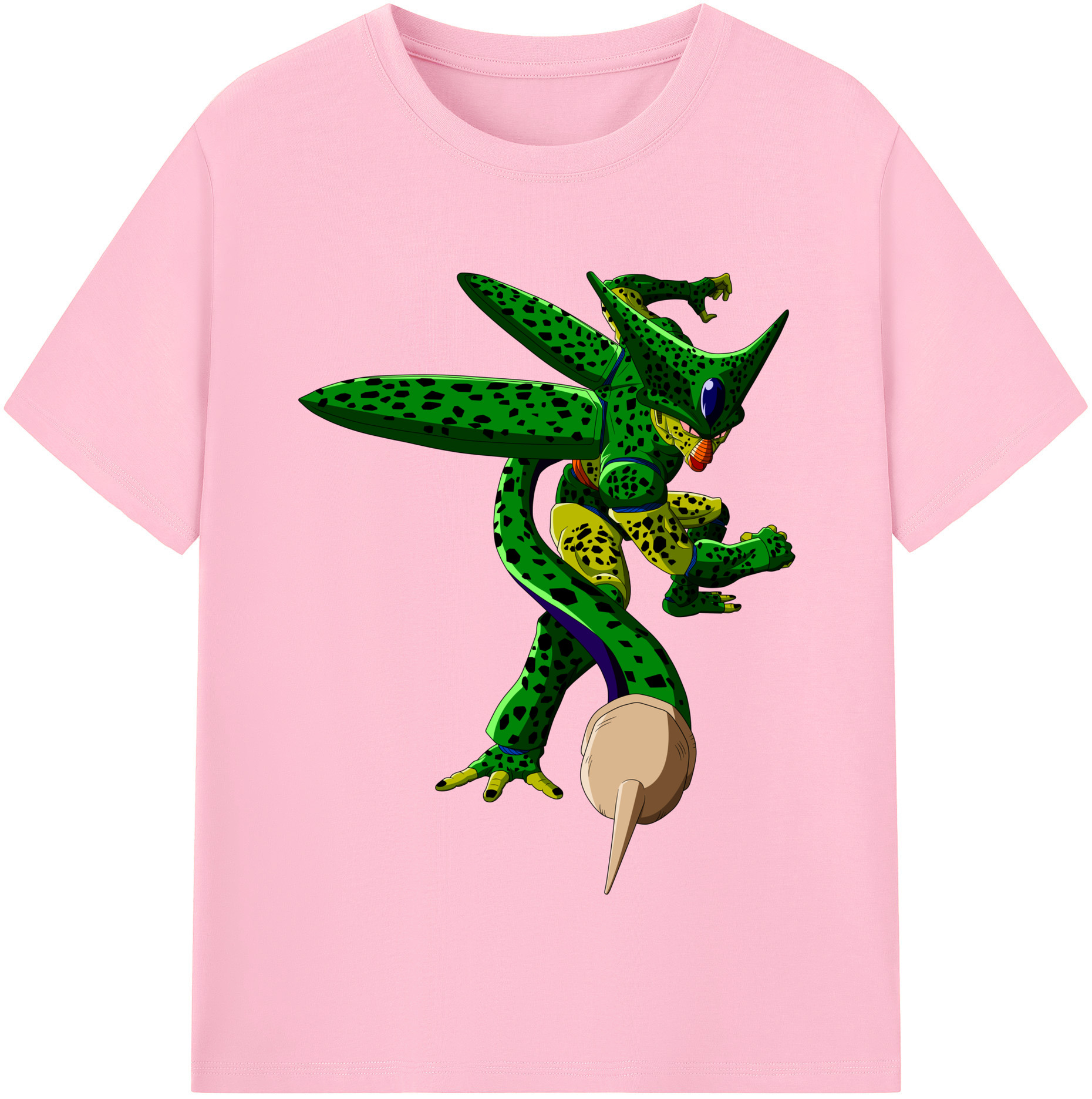 （画像用） ドラゴンボール セル DRAGON BALL Cell 綿100％半袖Tシャツ（フロントプリント）