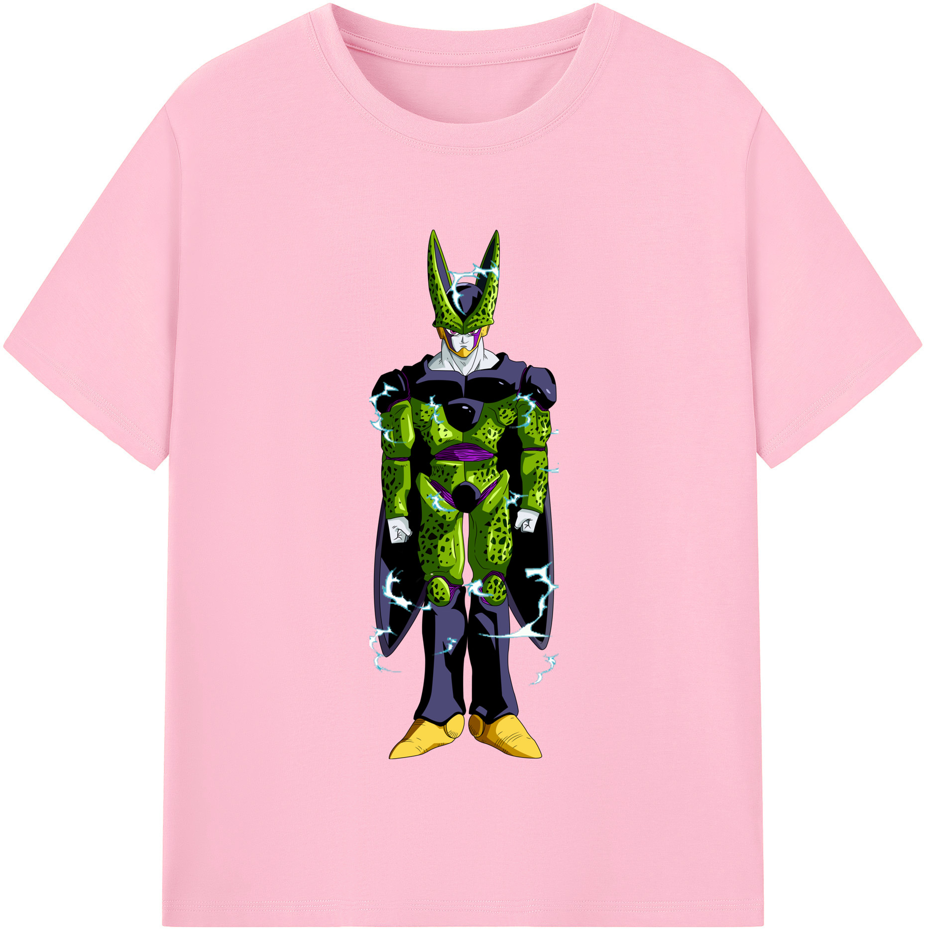 （画像用） ドラゴンボール セル DRAGON BALL Cell 綿100％半袖Tシャツ（フロントプリント）
