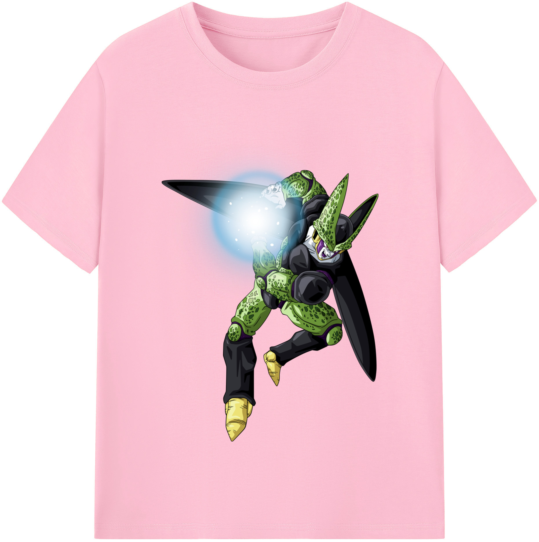 （画像用） ドラゴンボール セル DRAGON BALL Cell 綿100％半袖Tシャツ（フロントプリント）