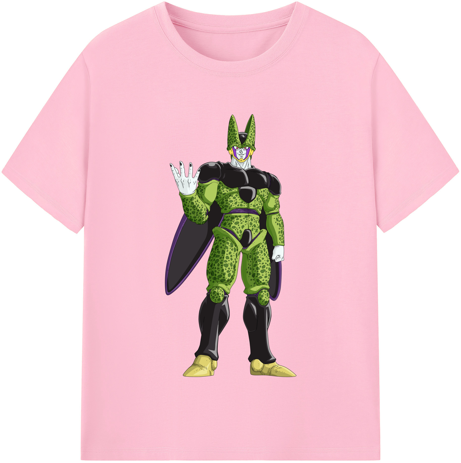 （画像用） ドラゴンボール セル DRAGON BALL Cell 綿100％半袖Tシャツ（フロントプリント）