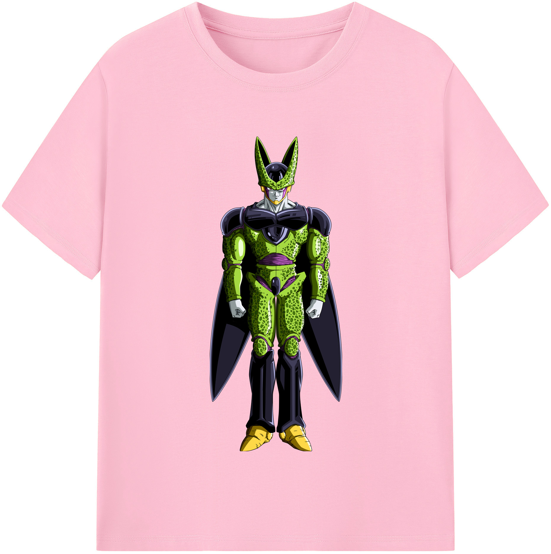 （画像用） ドラゴンボール セル DRAGON BALL Cell 綿100％半袖Tシャツ（フロントプリント）