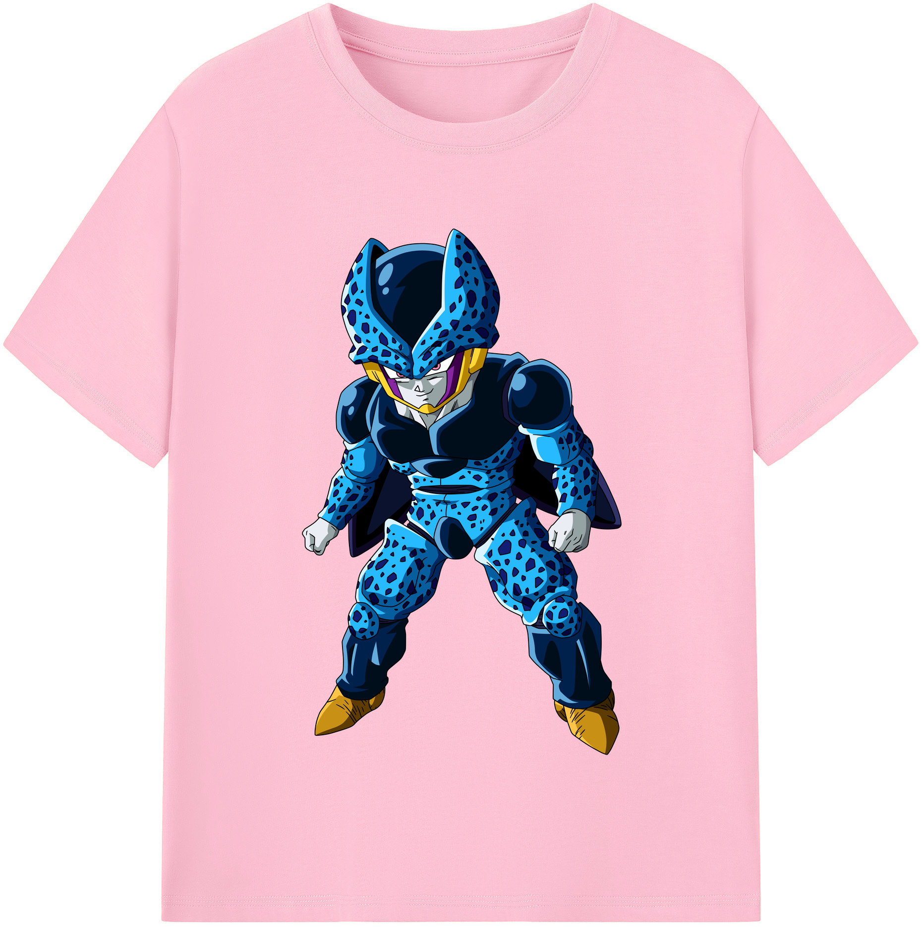 （画像用） ドラゴンボール セル DRAGON BALL Cell 綿100％半袖Tシャツ（フロントプリント）