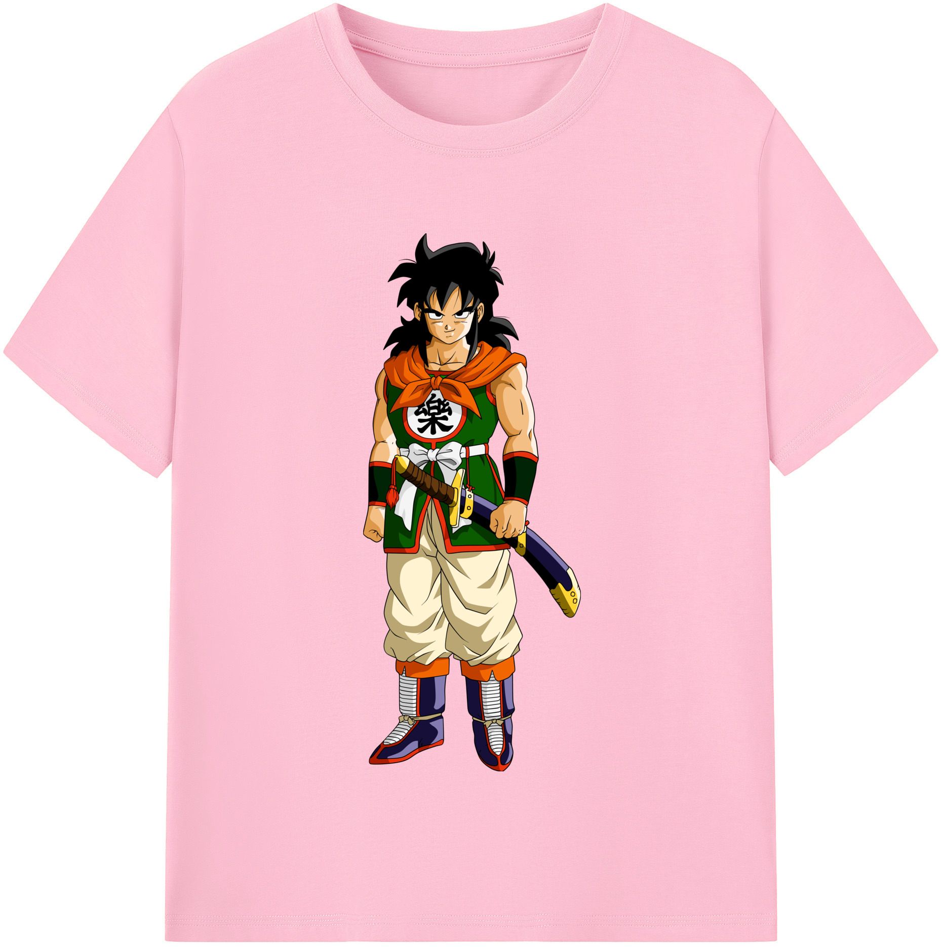 （画像用） ドラゴンボール ヤムチャ DRAGON BALL Yamcha 綿100％半袖Tシャツ（フロントプリント）