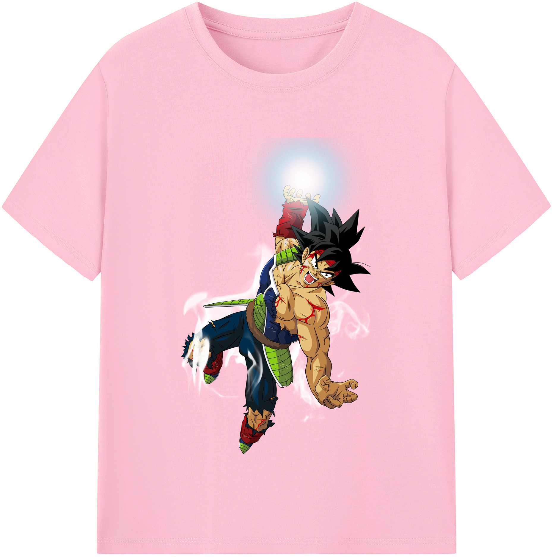 （画像用） ドラゴンボール バーダック DRAGON BALL Burdock 綿100％半袖Tシャツ（フロントプリント）