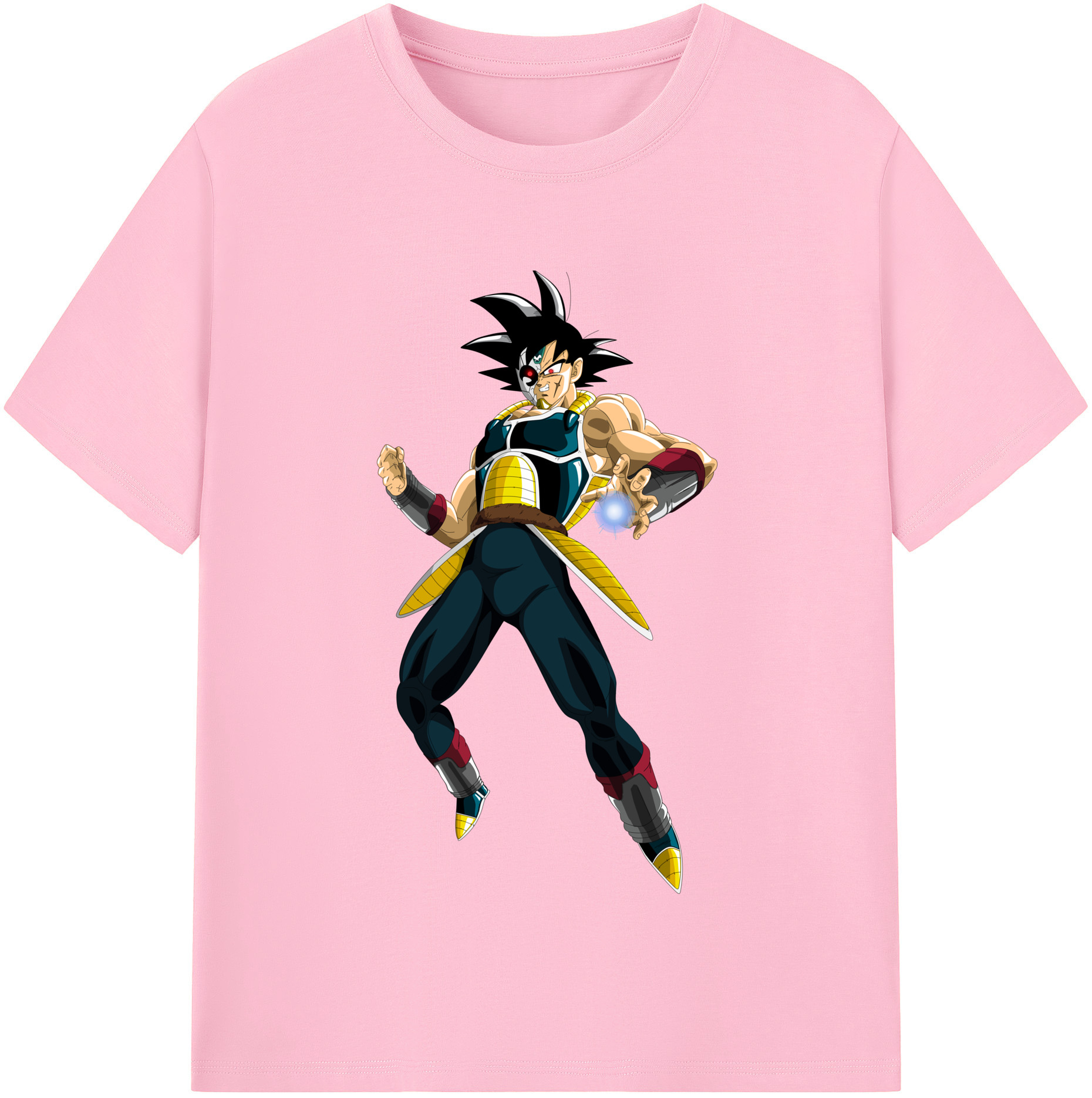 （画像用） ドラゴンボール バーダック DRAGON BALL Burdock 綿100％半袖Tシャツ（フロントプリント）