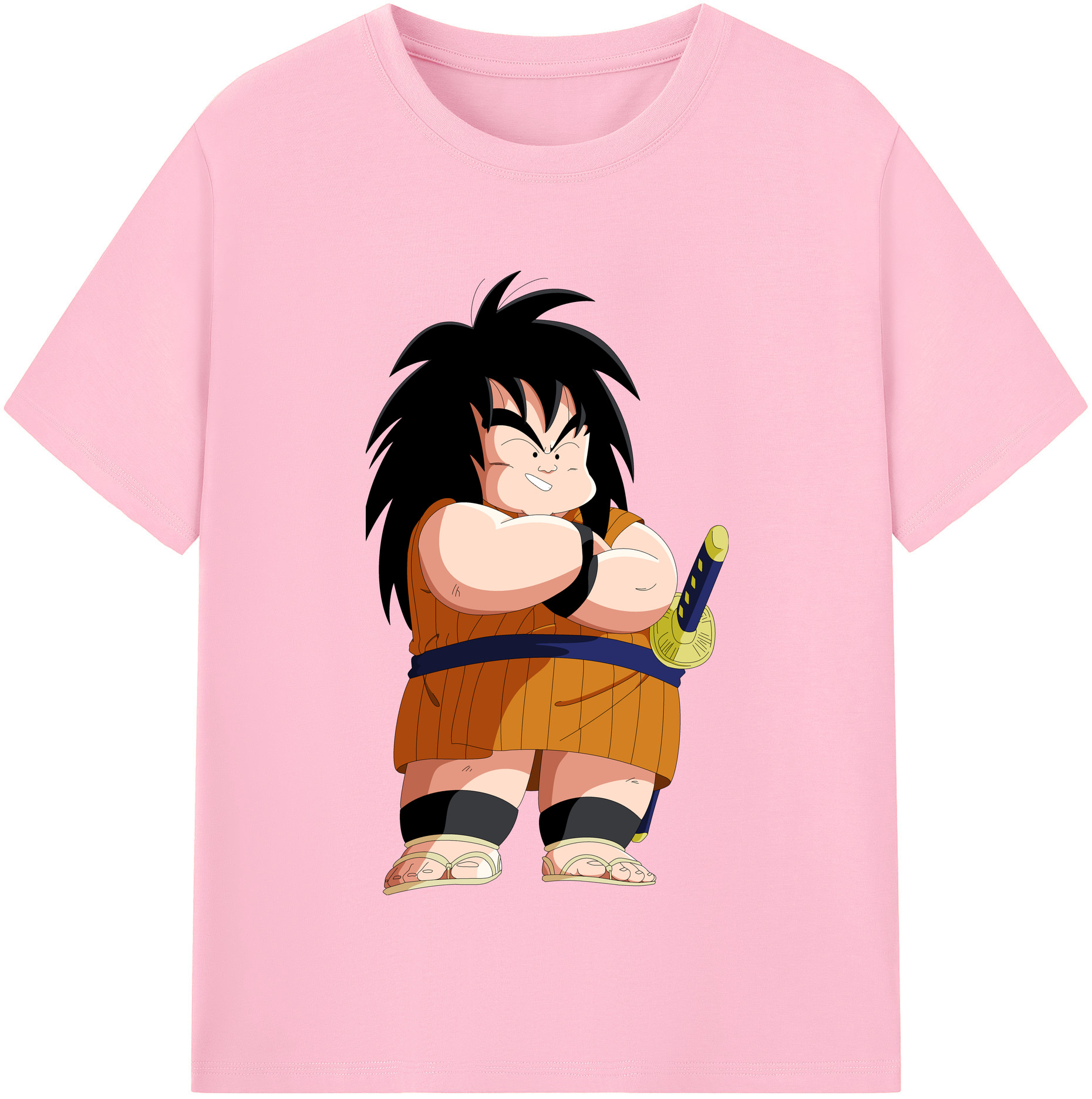 （画像用） ドラゴンボール やじろべえ DRAGON BALL Yajirobe 綿100％半袖Tシャツ（フロントプリント）