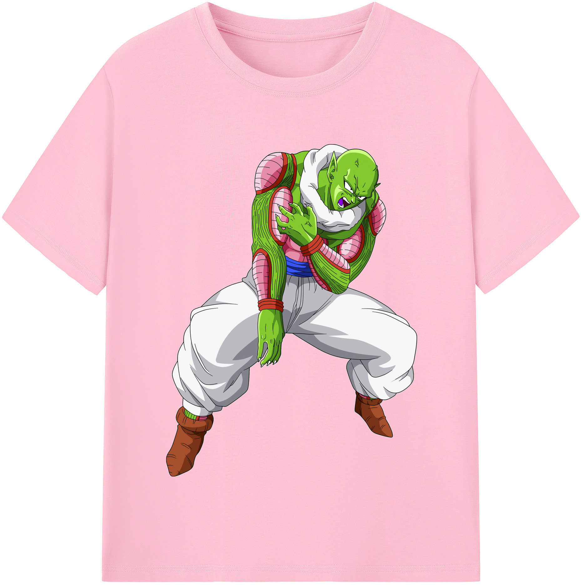 （画像用） ドラゴンボール ピッコロ DRAGON BALL Piccolo 綿100％半袖Tシャツ（フロントプリント）