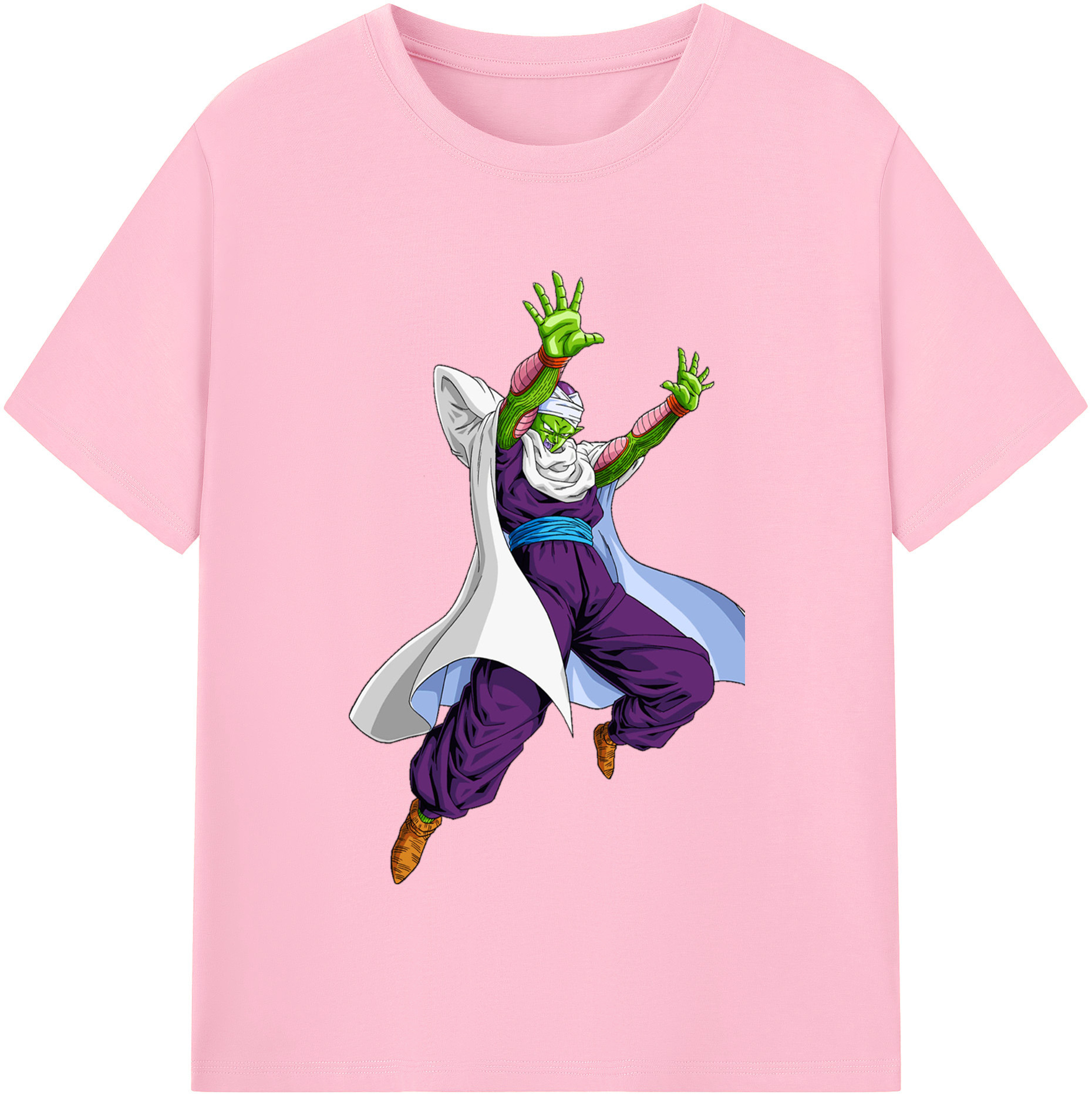 （画像用） ドラゴンボール ピッコロ DRAGON BALL Piccolo 綿100％半袖Tシャツ（フロントプリント）
