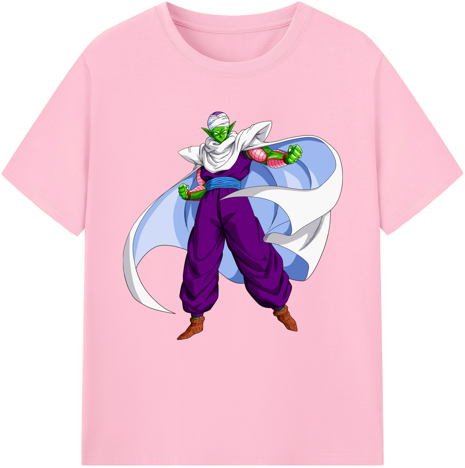 （画像用） ドラゴンボール ピッコロ DRAGON BALL Piccolo 綿100％半袖Tシャツ（フロントプリント）