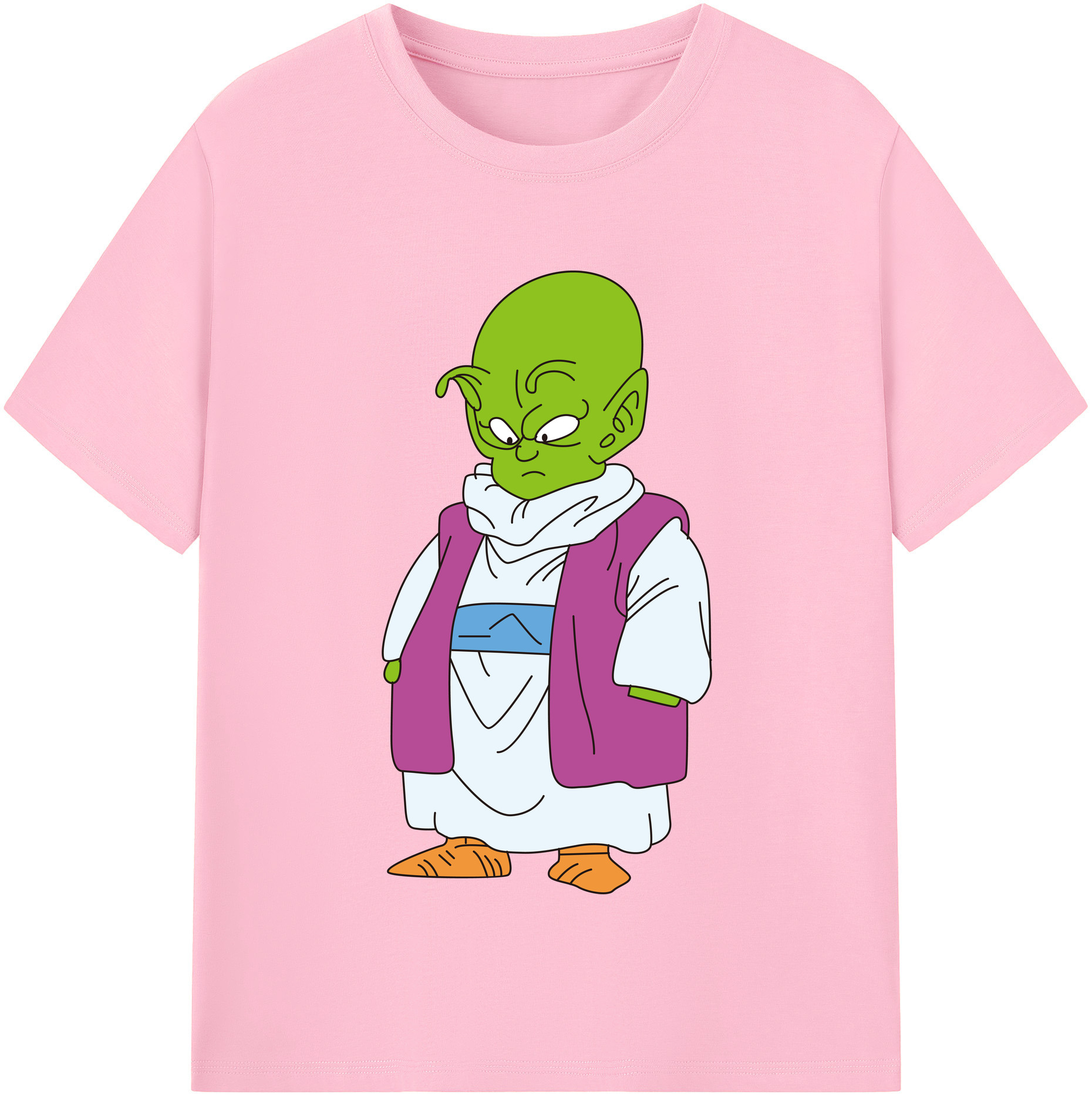 （画像用） ドラゴンボール ピッコロ DRAGON BALL Piccolo 綿100％半袖Tシャツ（フロントプリント）