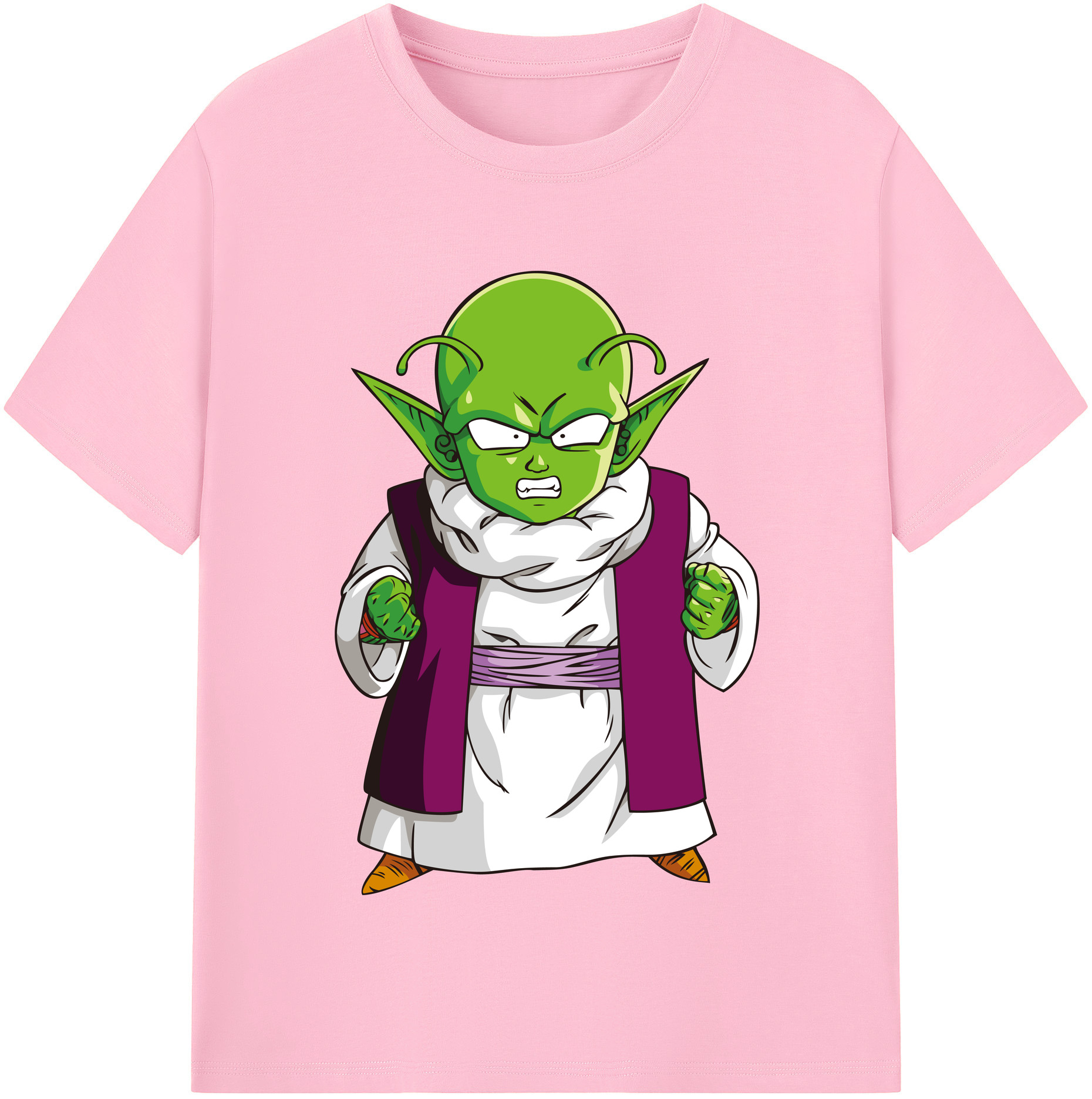 （画像用） ドラゴンボール ピッコロ DRAGON BALL Piccolo 綿100％半袖Tシャツ（フロントプリント）