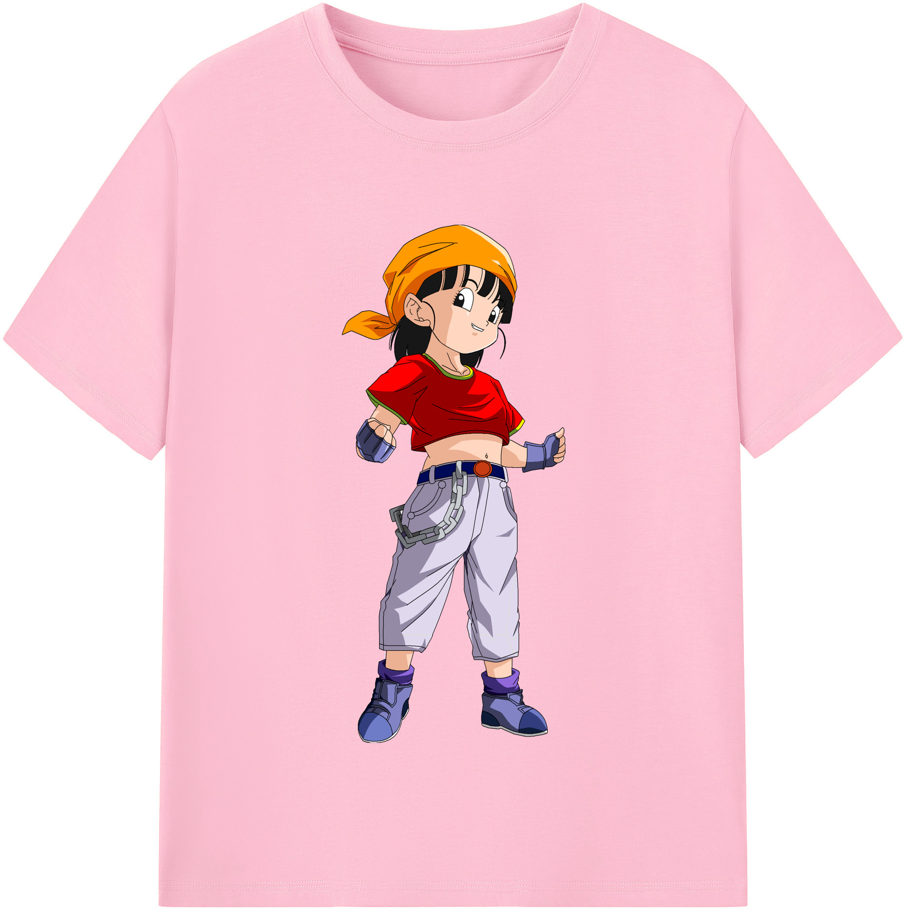 （画像用） ドラゴンボール パン DRAGON BALL Pan 綿100％半袖Tシャツ（フロントプリント）