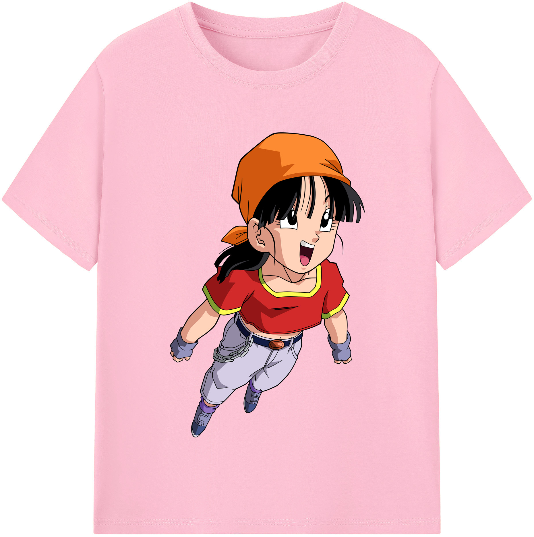 （画像用） ドラゴンボール パン DRAGON BALL Pan 綿100％半袖Tシャツ（フロントプリント）