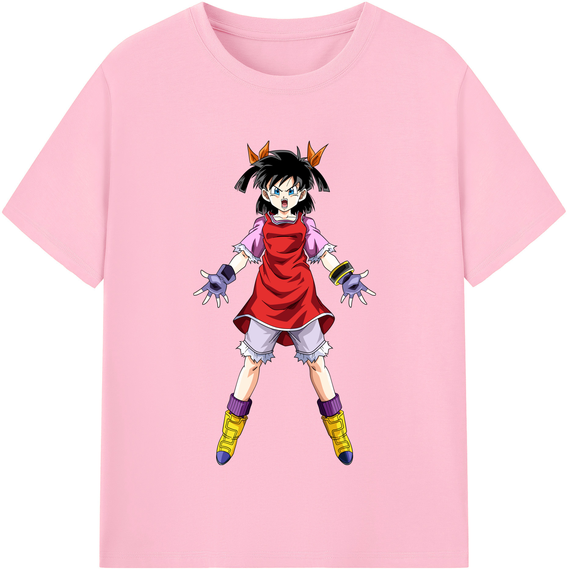 （画像用） ドラゴンボール パン DRAGON BALL Pan 綿100％半袖Tシャツ（フロントプリント）